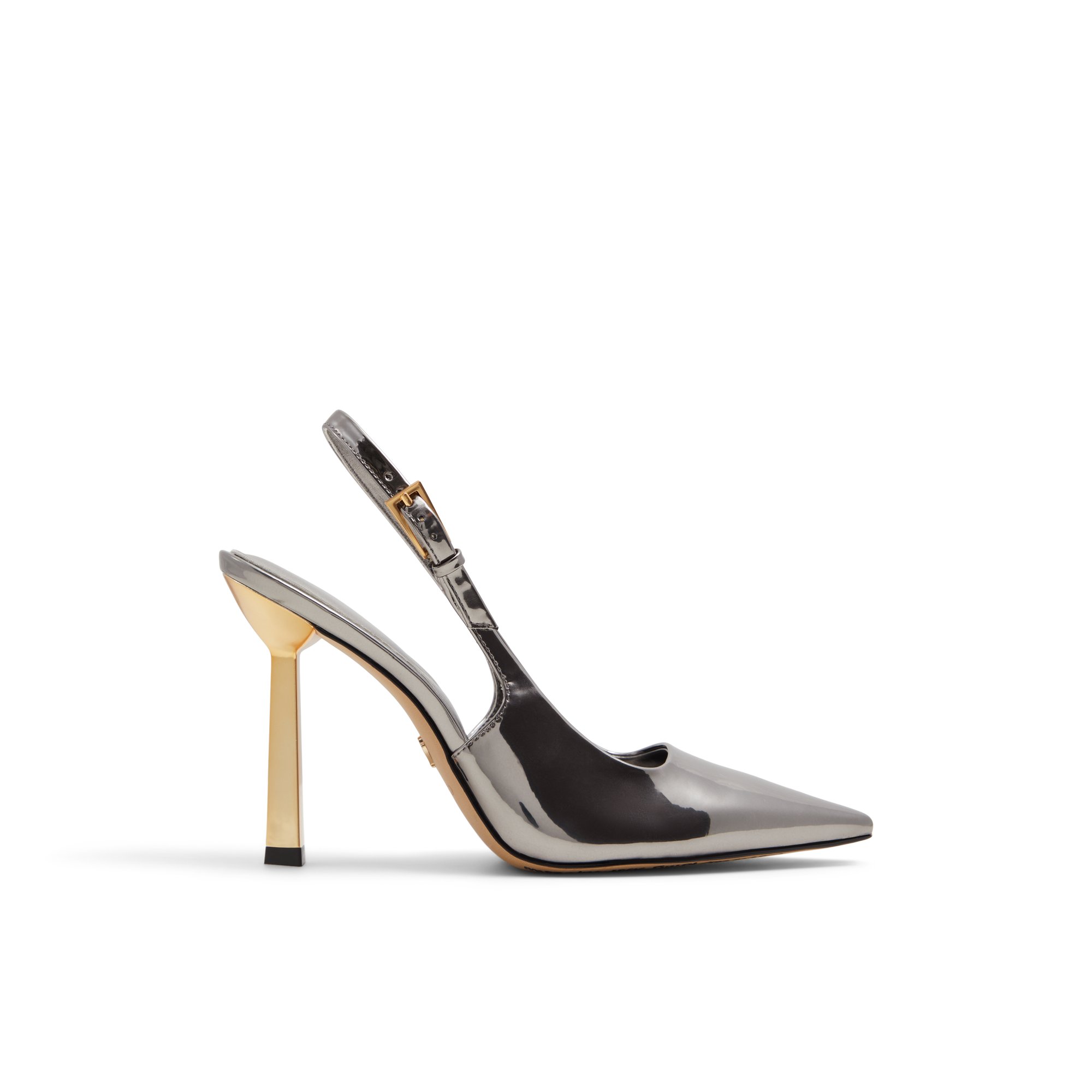 ALDO Marysa - Women's Slingback Collection - Grey, Size 6.5