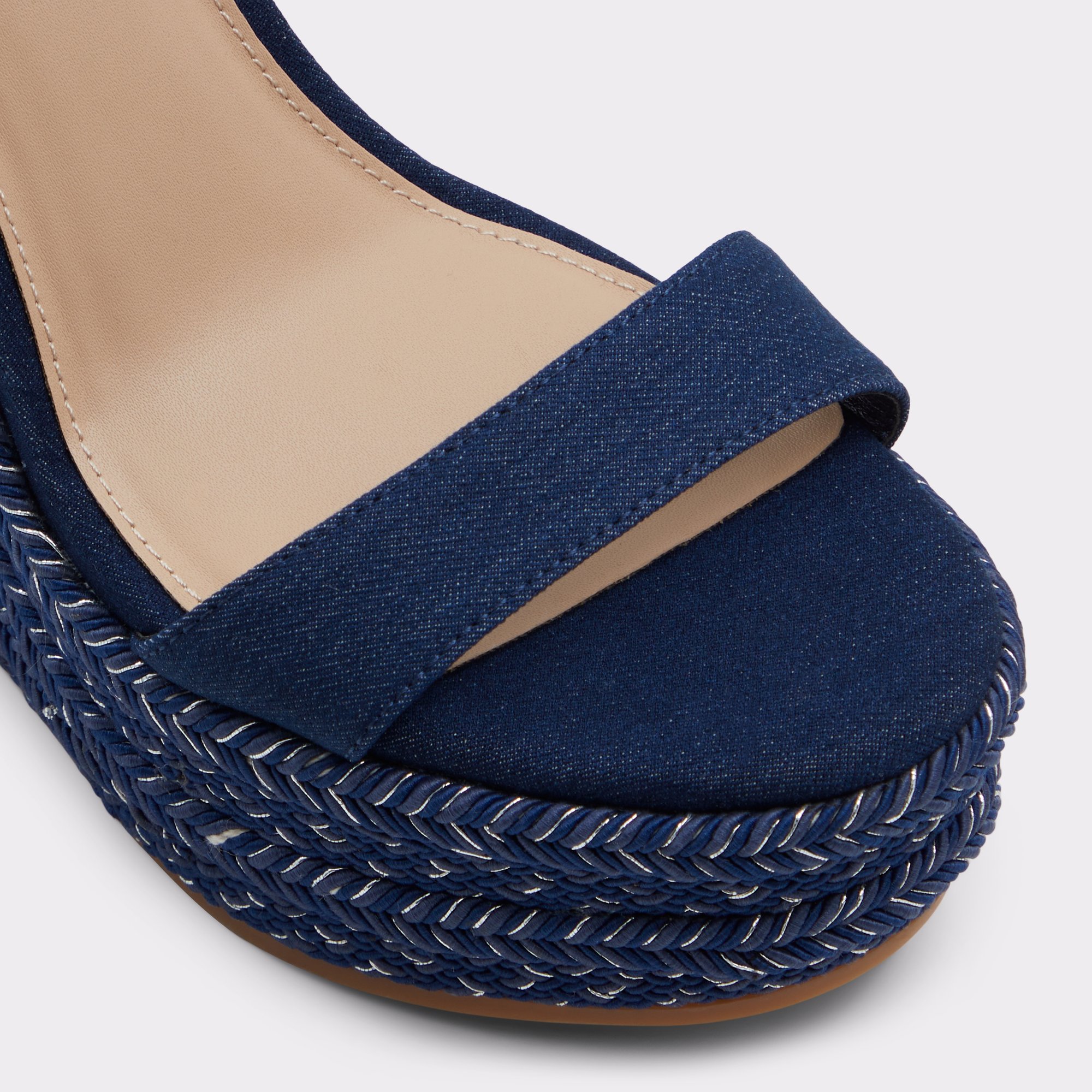 Marysol Medium Blue Women's Wedges | ALDO US