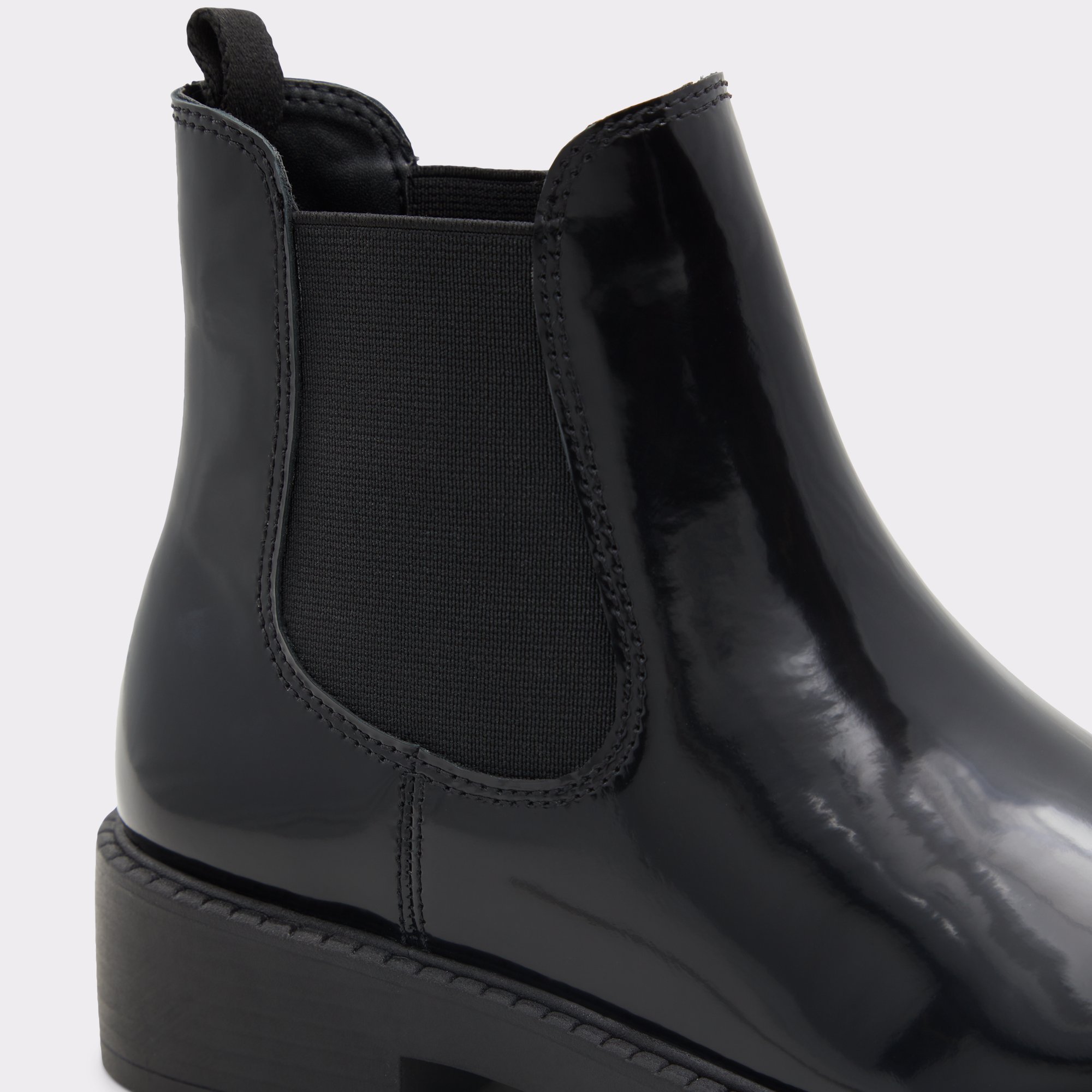 May Black Shiny Women's Chelsea Boots | ALDO US