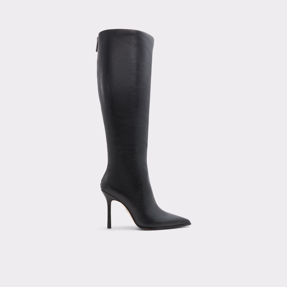 【追跡あり!】ALDO Maybellie アイレット ディテール ブーツ Maybellie Black Women's Tall Boots | ALDO US