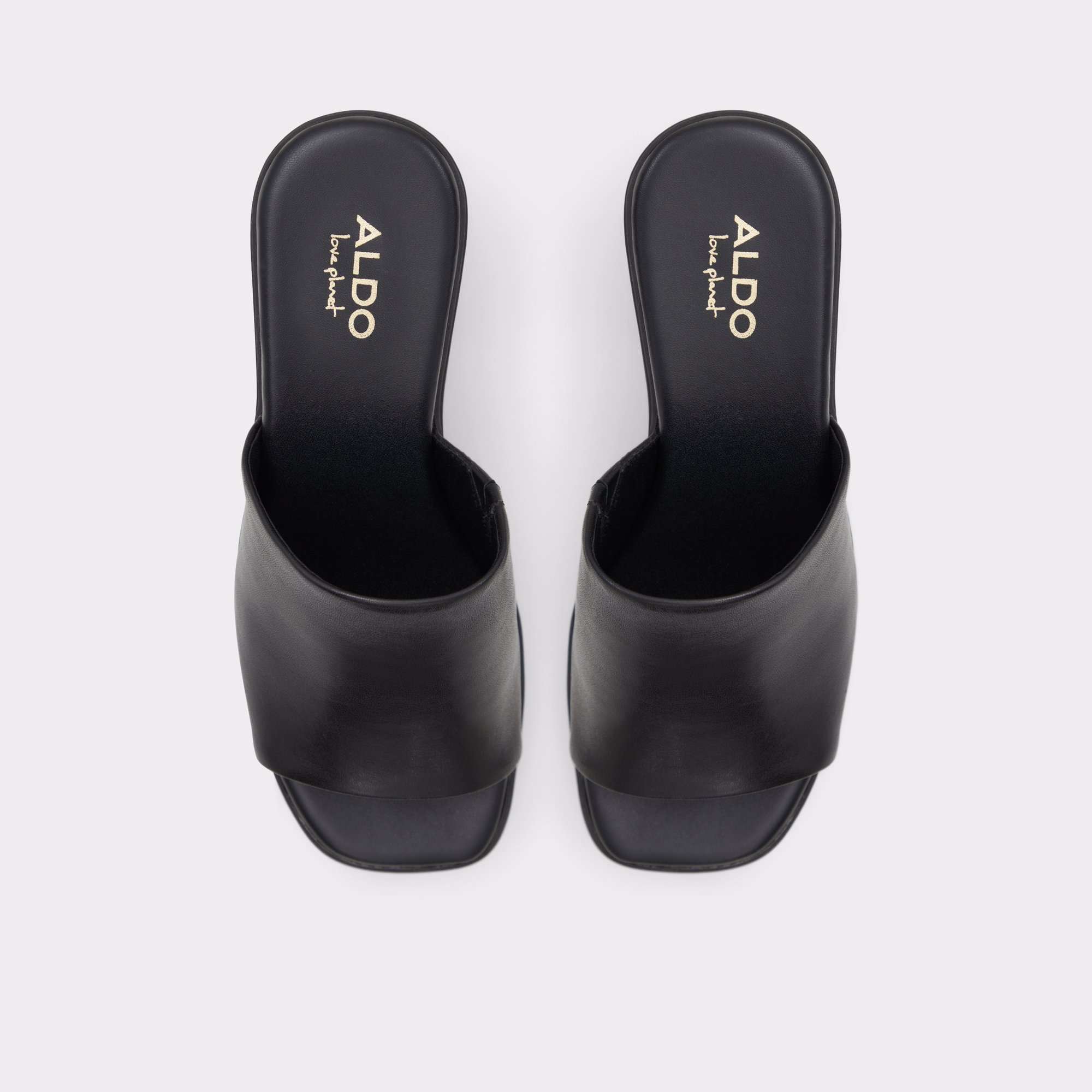 Maysee Other Black Leather Smooth Women's Mule slides | ALDO Canada