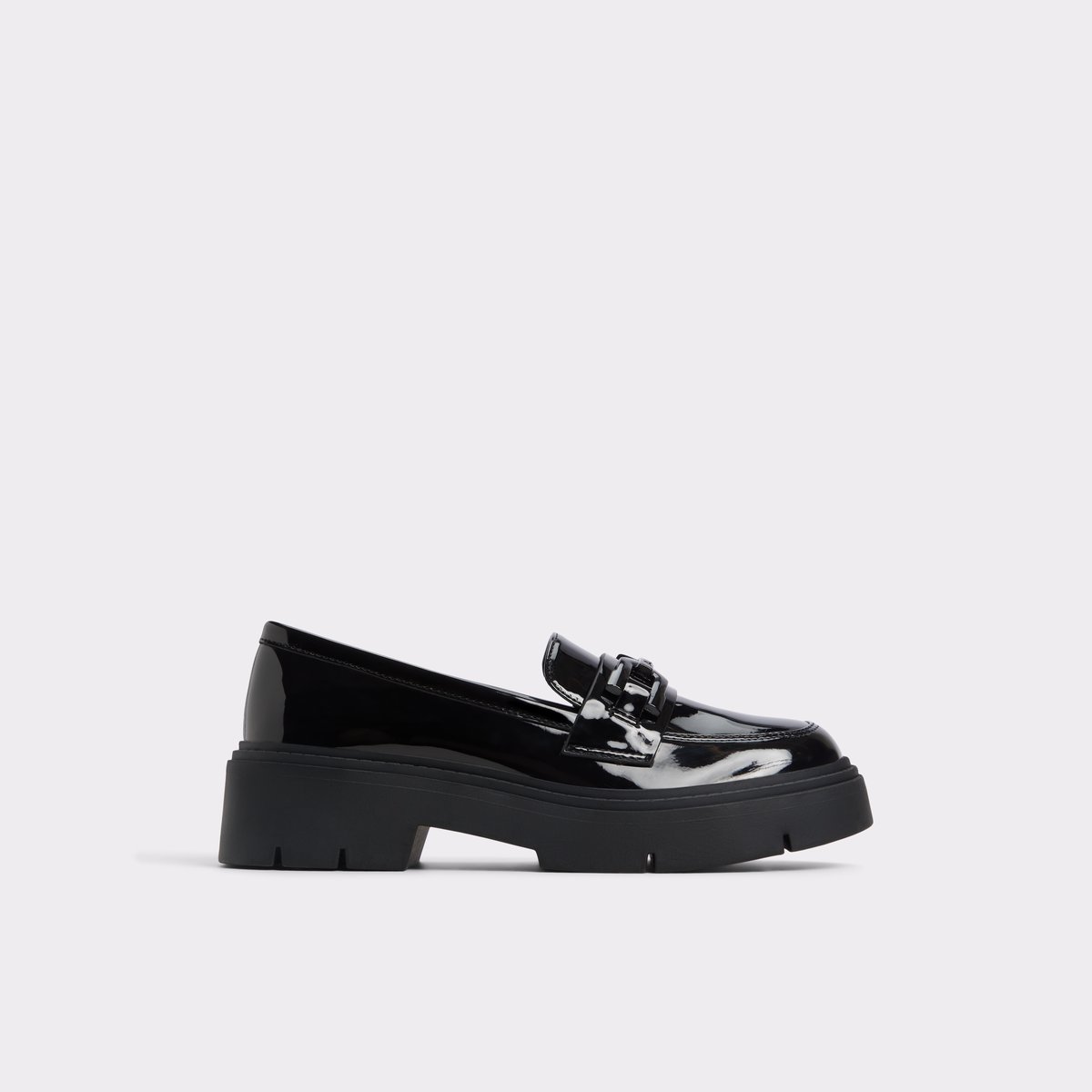 Mazey Black Synthetic Patent Women's Loafers & Oxfords | ALDO Canada