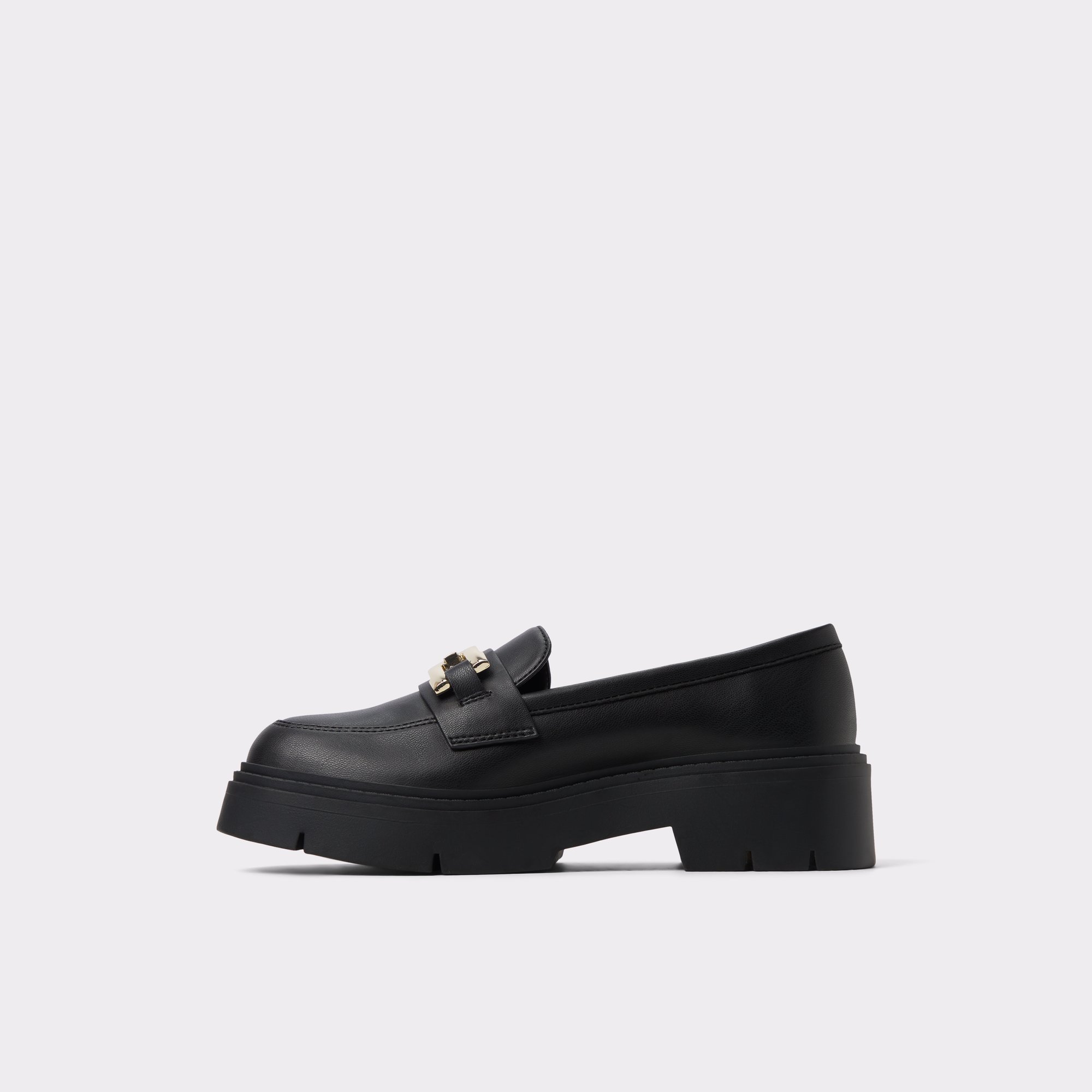 Mazey Black Synthetic Smooth Women's Loafers & Oxfords | ALDO Canada