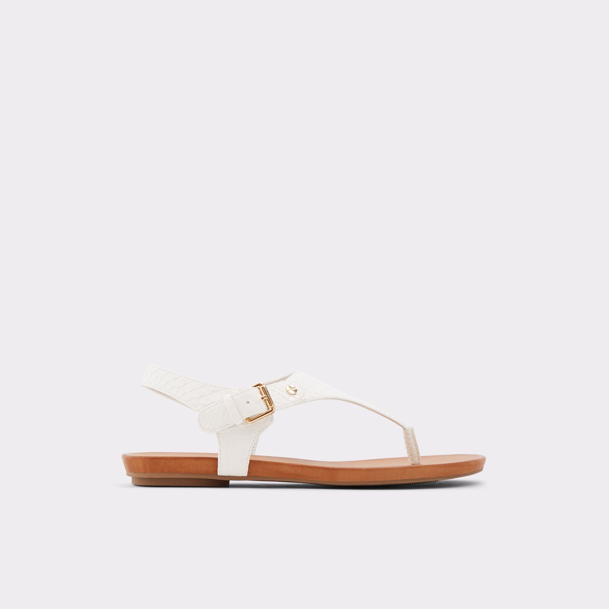 aldo white sandals