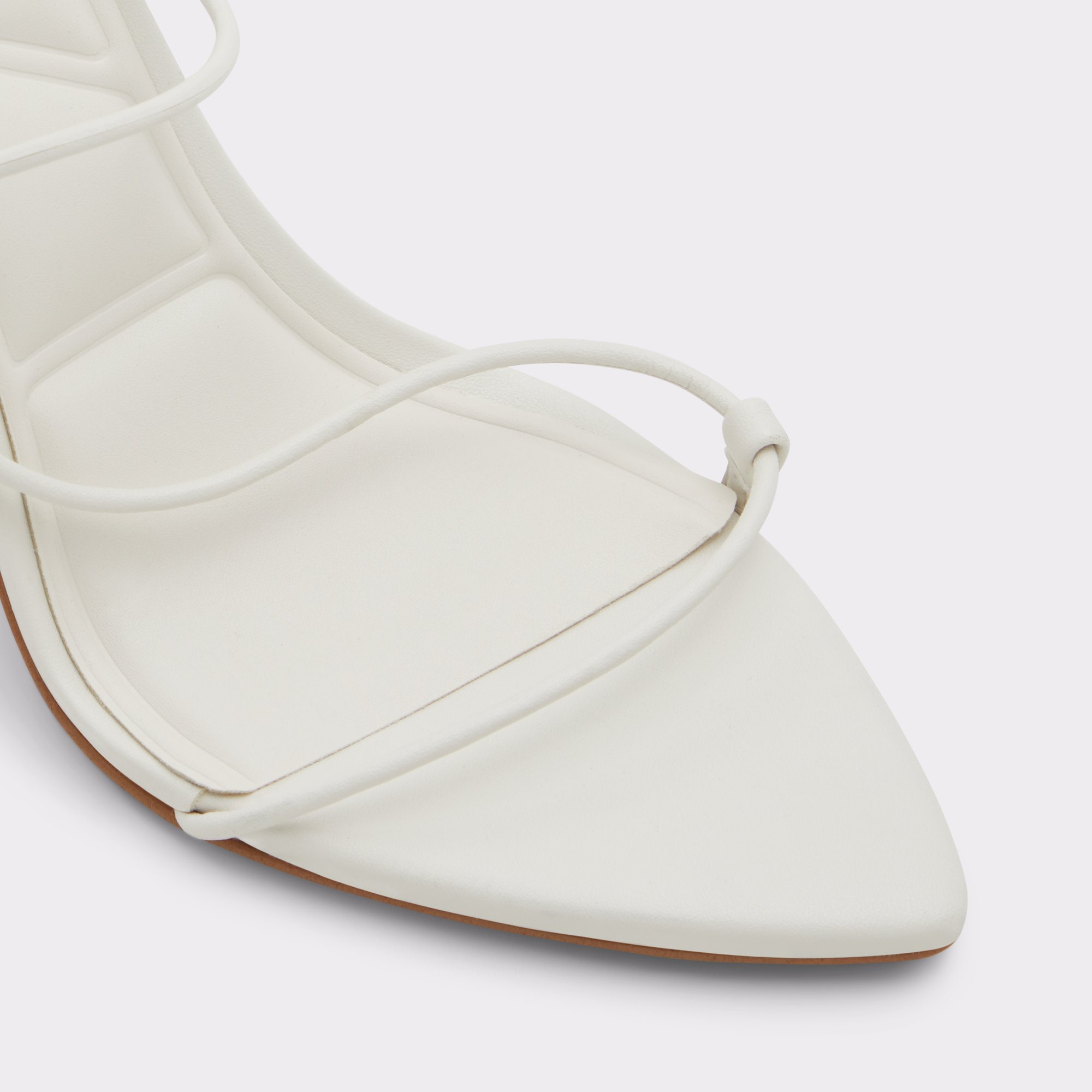 Melodic White/Bone Women's Heeled sandals | ALDO Canada