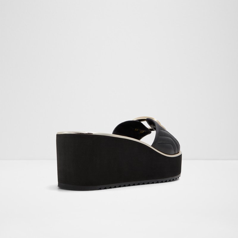 menhaden sandalia de mujer-negro_10black