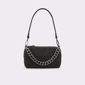 Black Structured Handbag-316.7340