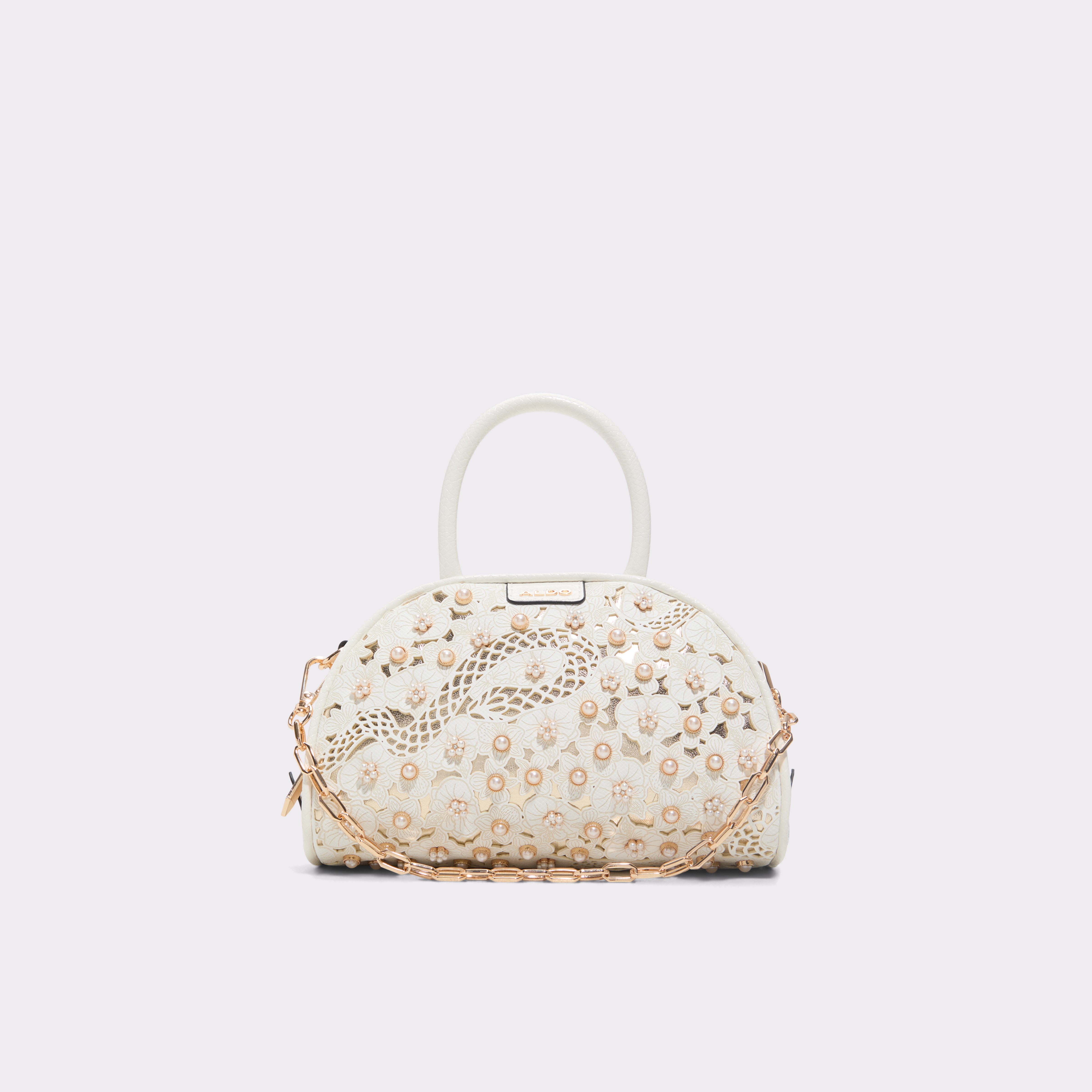 ALDO●ビーチテアトートバッグ - white michellie_white_110-002-