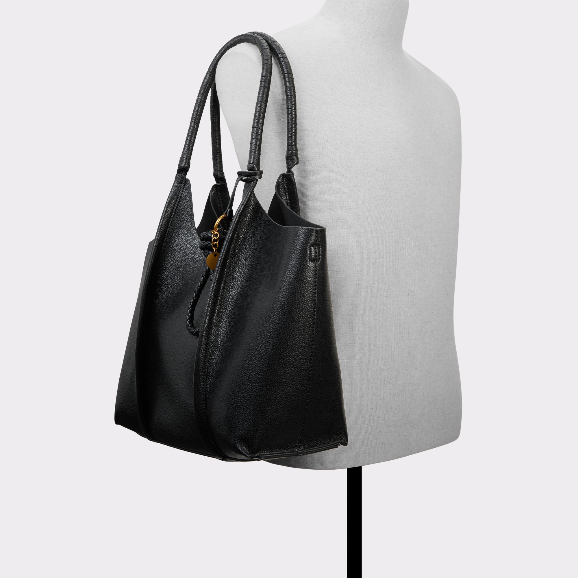 Midtobo Black Overflow Women's Top Handle Bags | ALDO US
