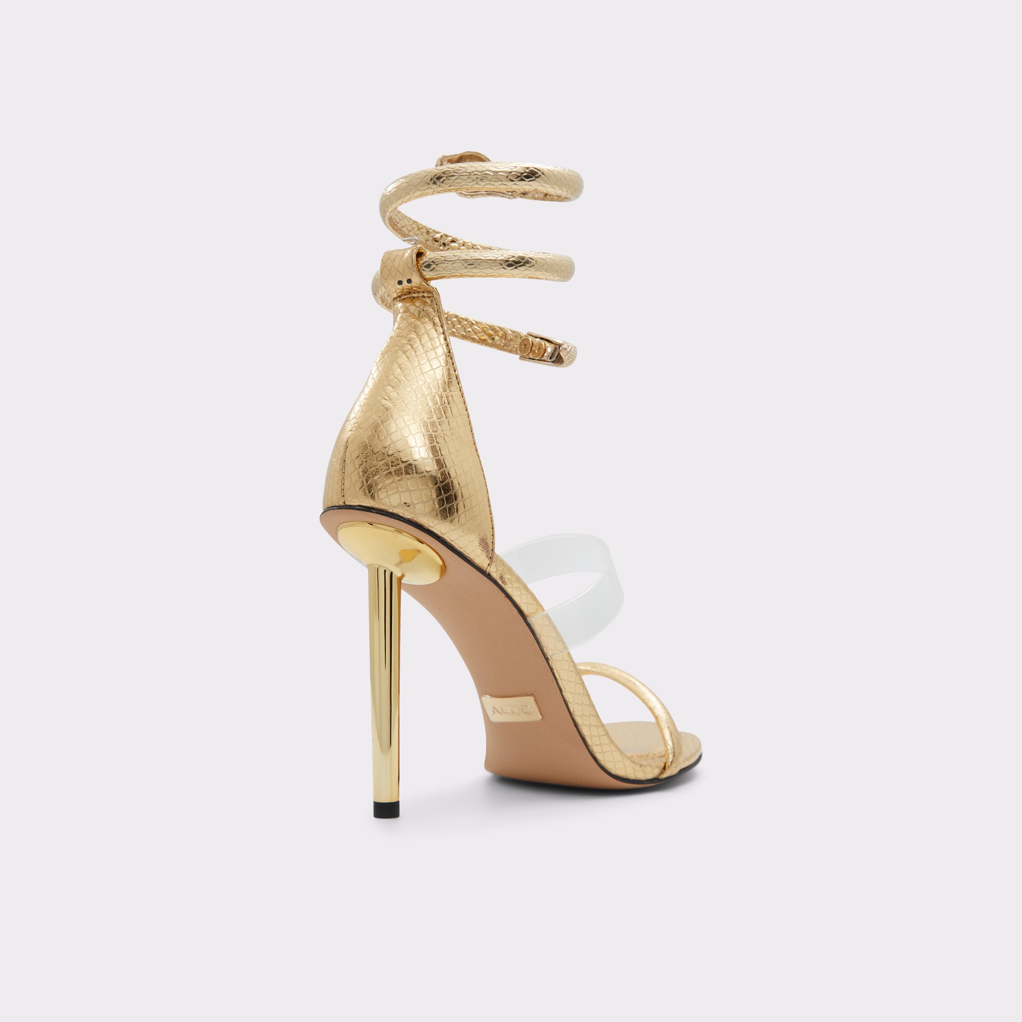 Minerva Gold Women's Strappy sandals | ALDO US