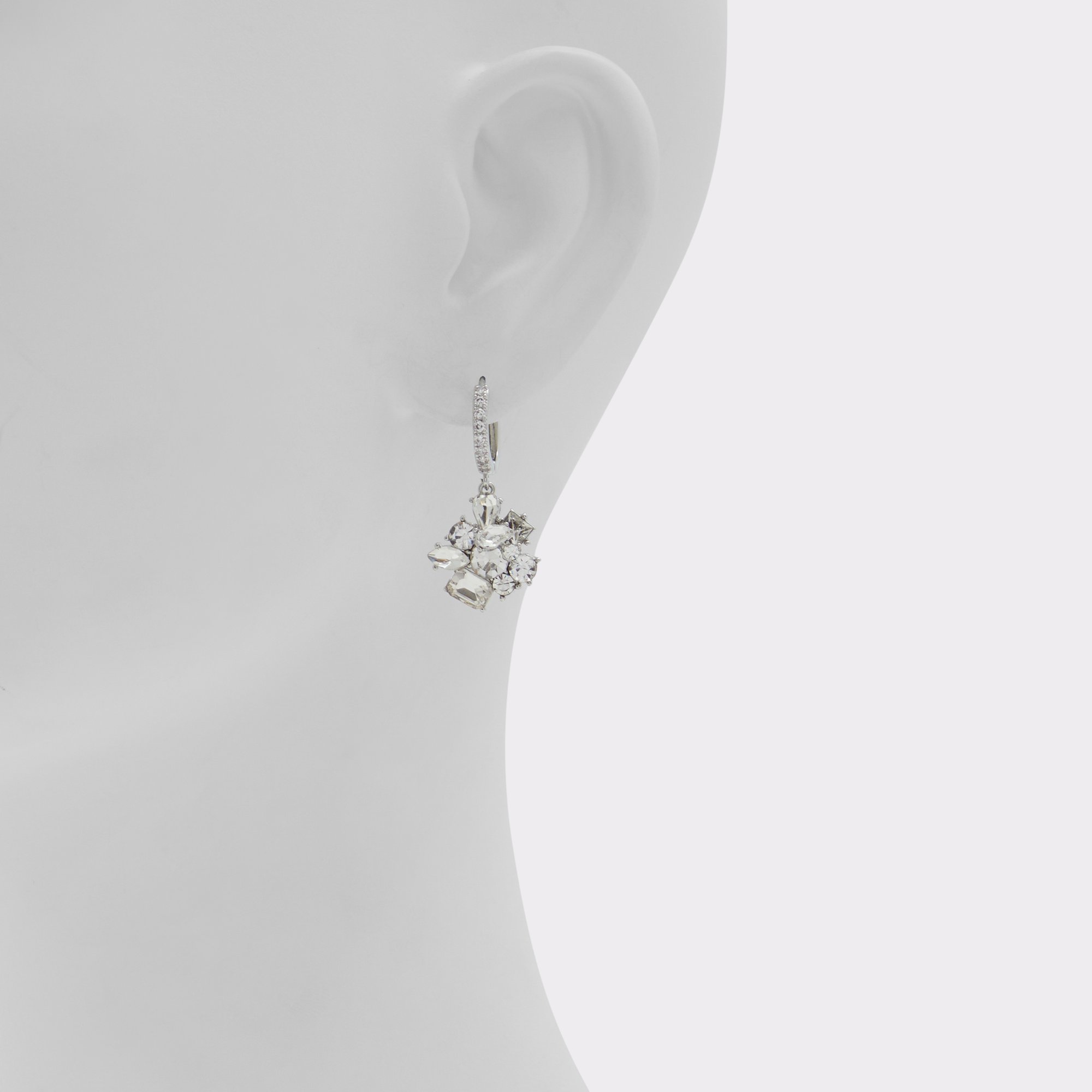 Minishine Silver/Clear Multi Women's Earrings | ALDO Canada