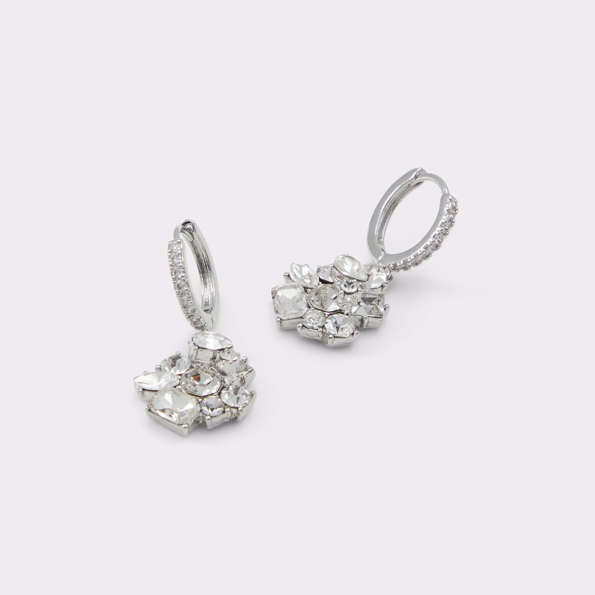Minishine Silver/Clear Multi Women's Earrings | ALDO Canada