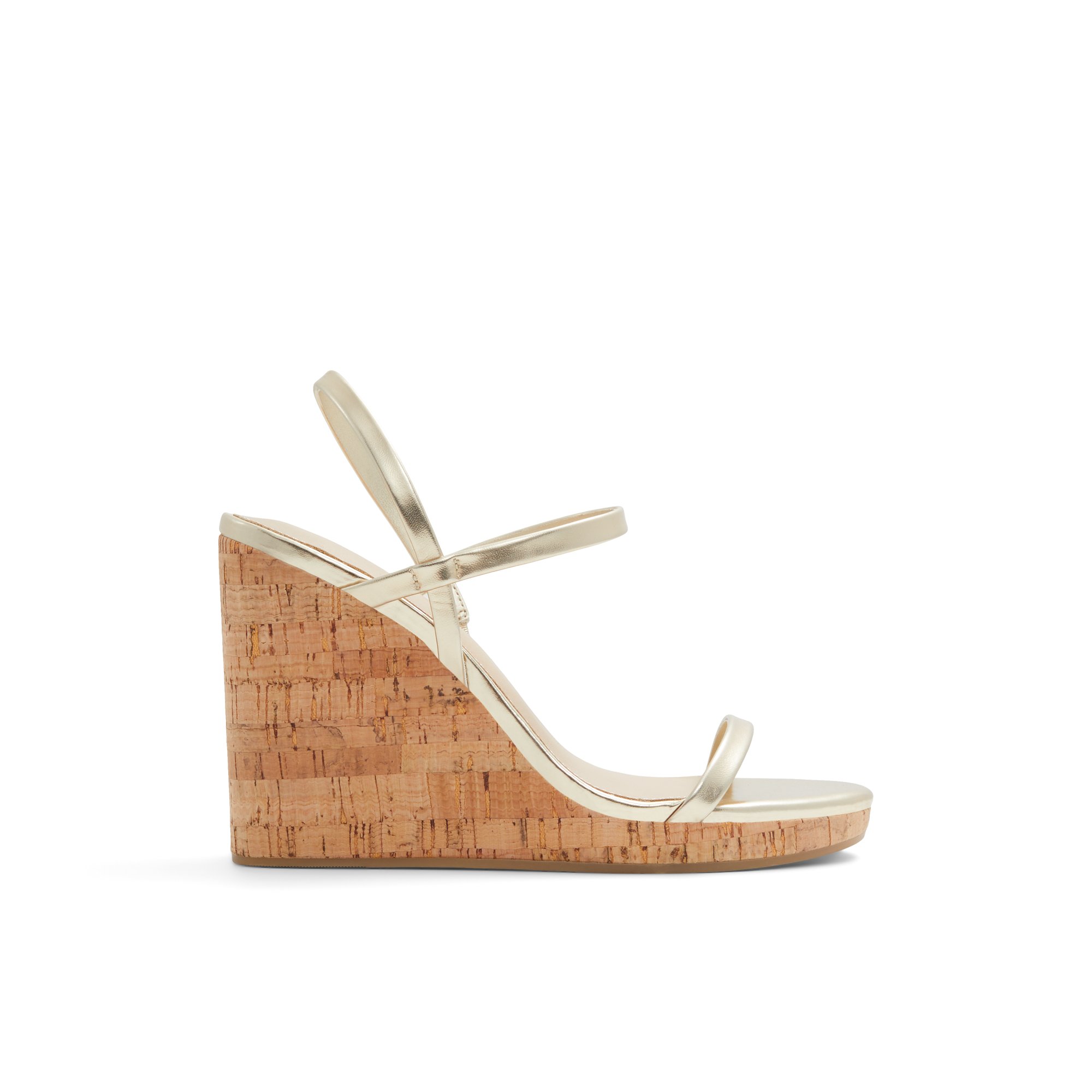 ALDO Mirabella - Women's Wedge Sandals - Gold