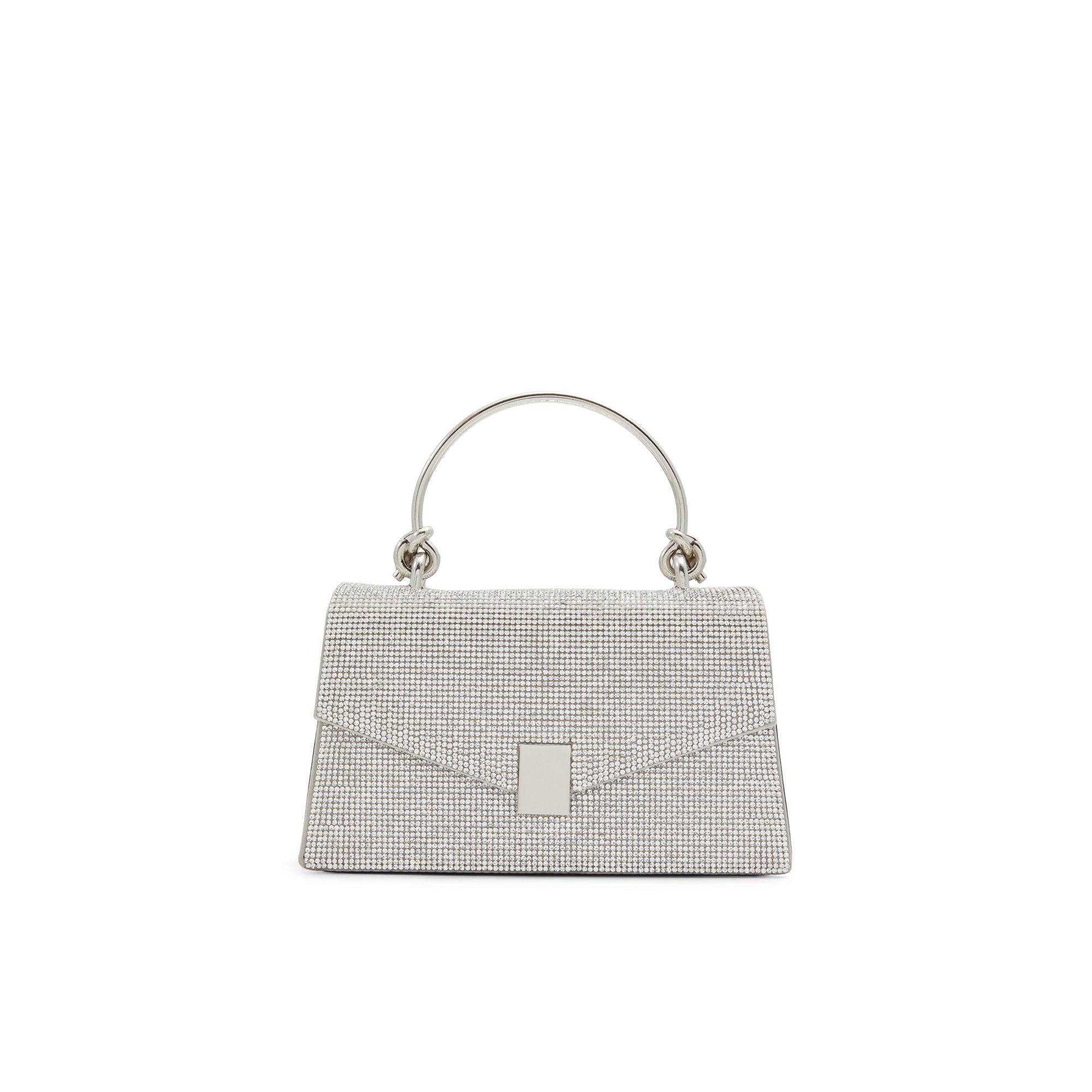 ALDO Miramax - Women's Top Handle Handbag - Silver