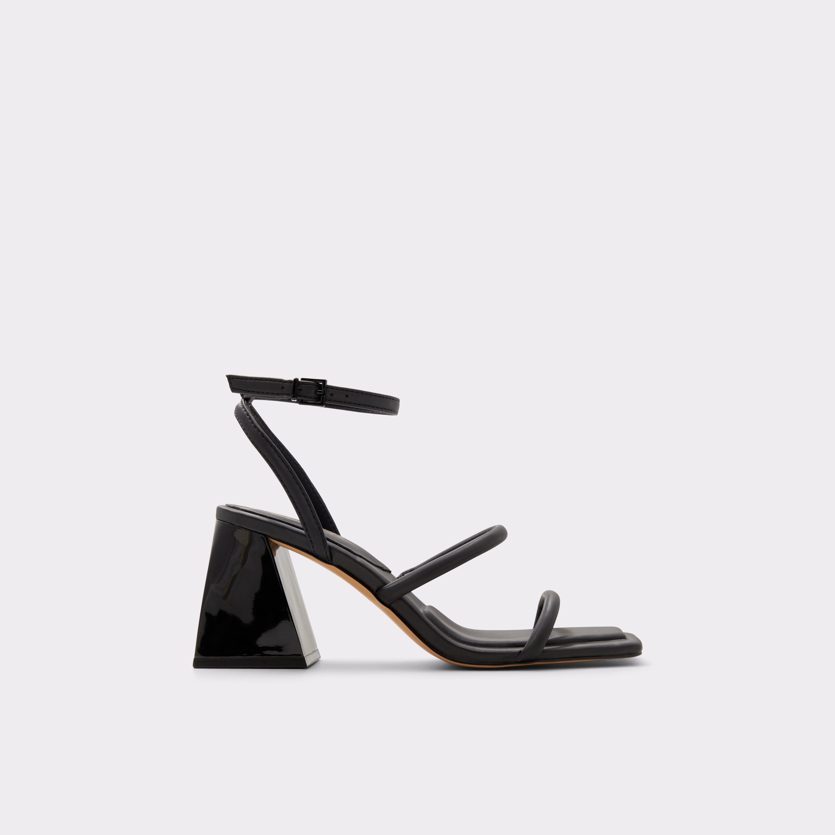 Miran Black Women's Strappy sandals | ALDO Canada