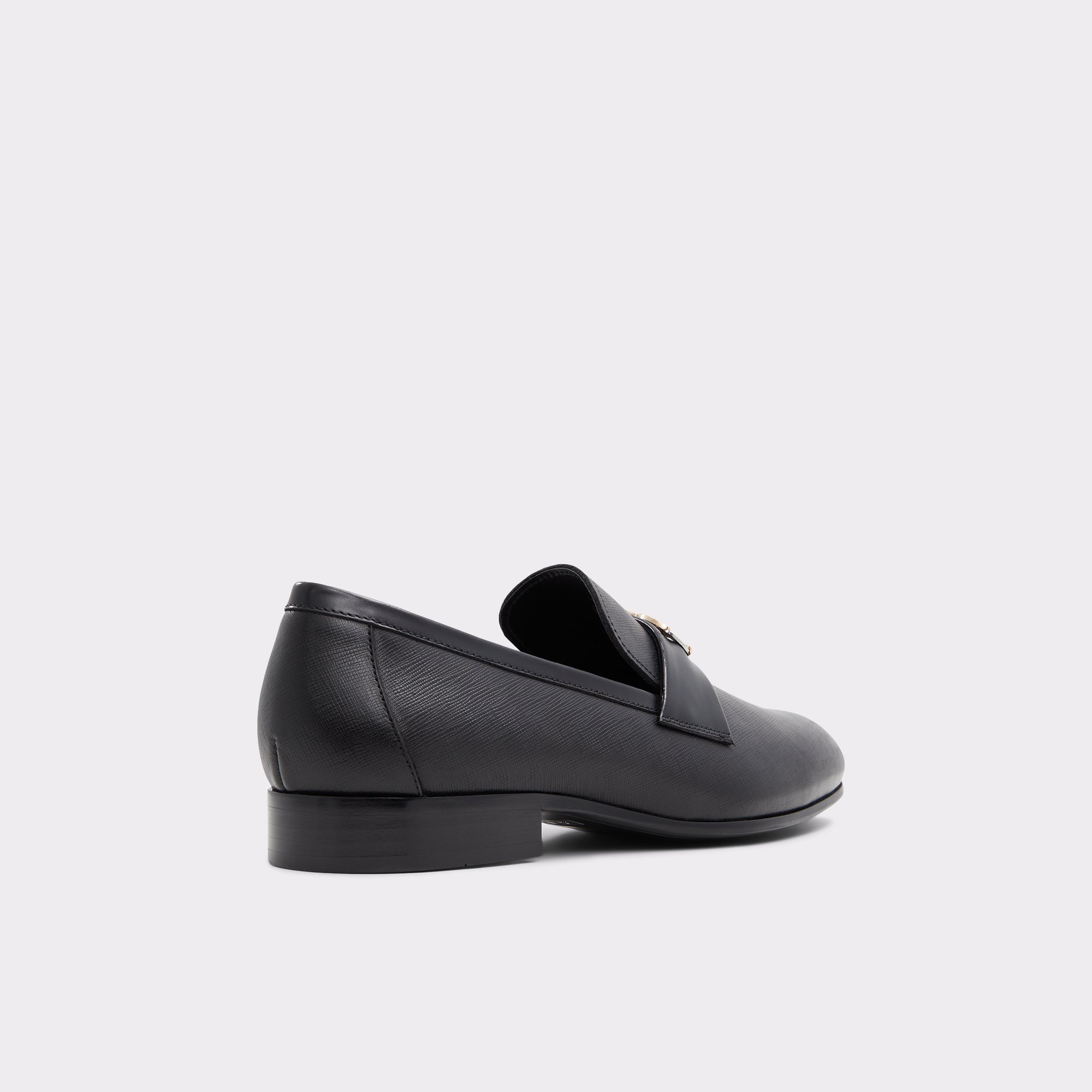 Montecarlo Black Leather Embossed Men's Loafers & Slip-Ons | ALDO Canada