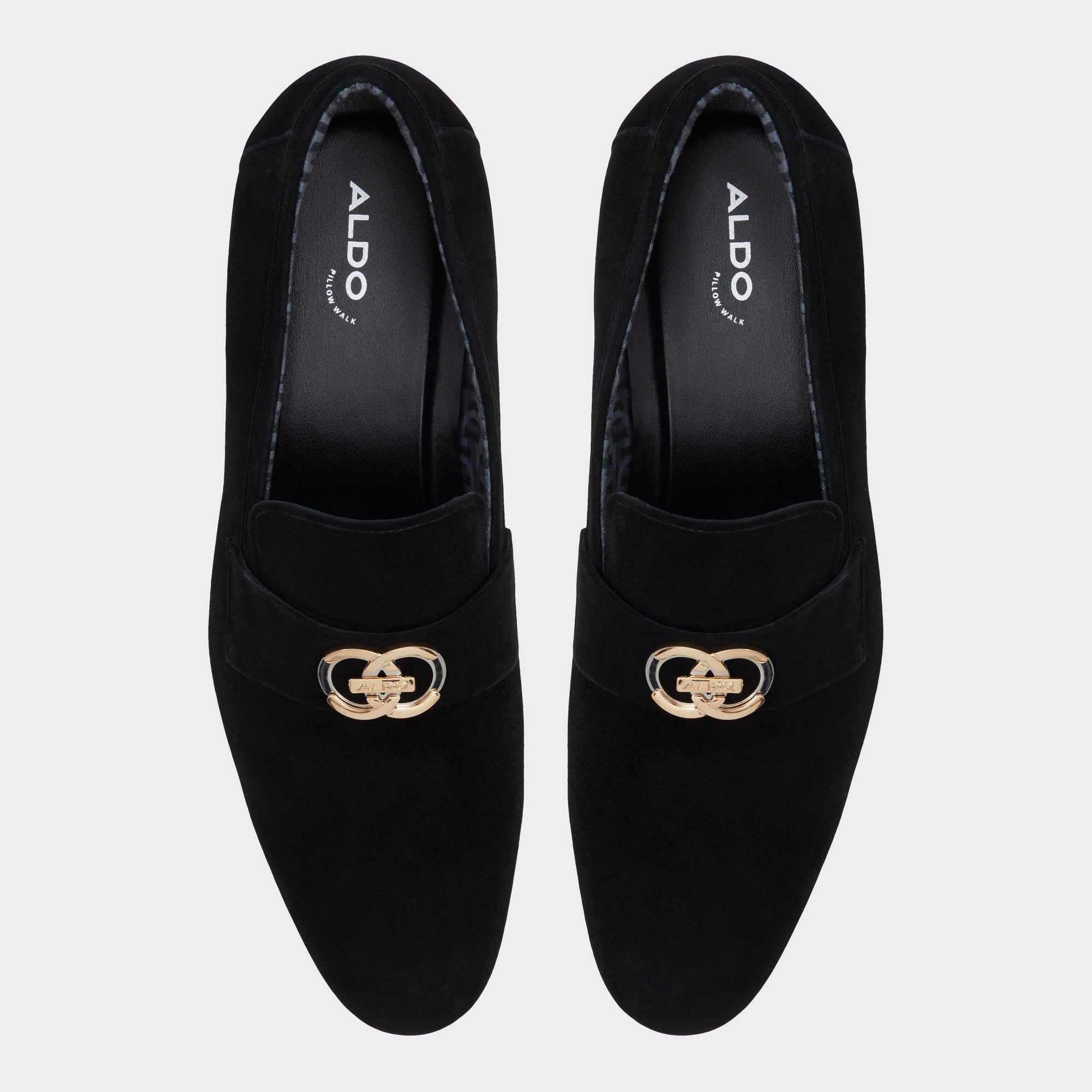 Montecarlo Black Leather Suede Men's Loafers & Slip-Ons | ALDO Canada