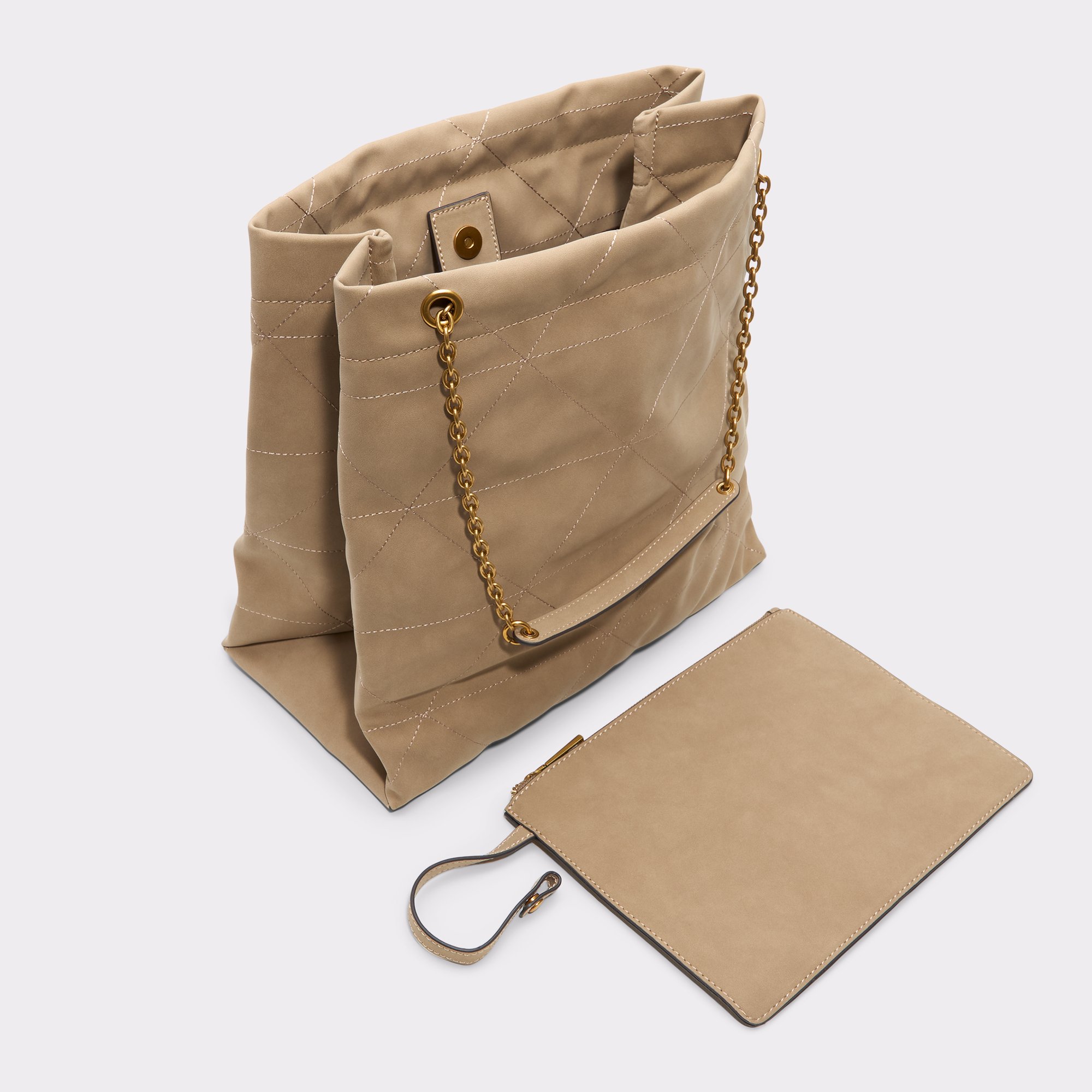 Morganex Taupe Women's Tote & Satchel bags | ALDO Canada
