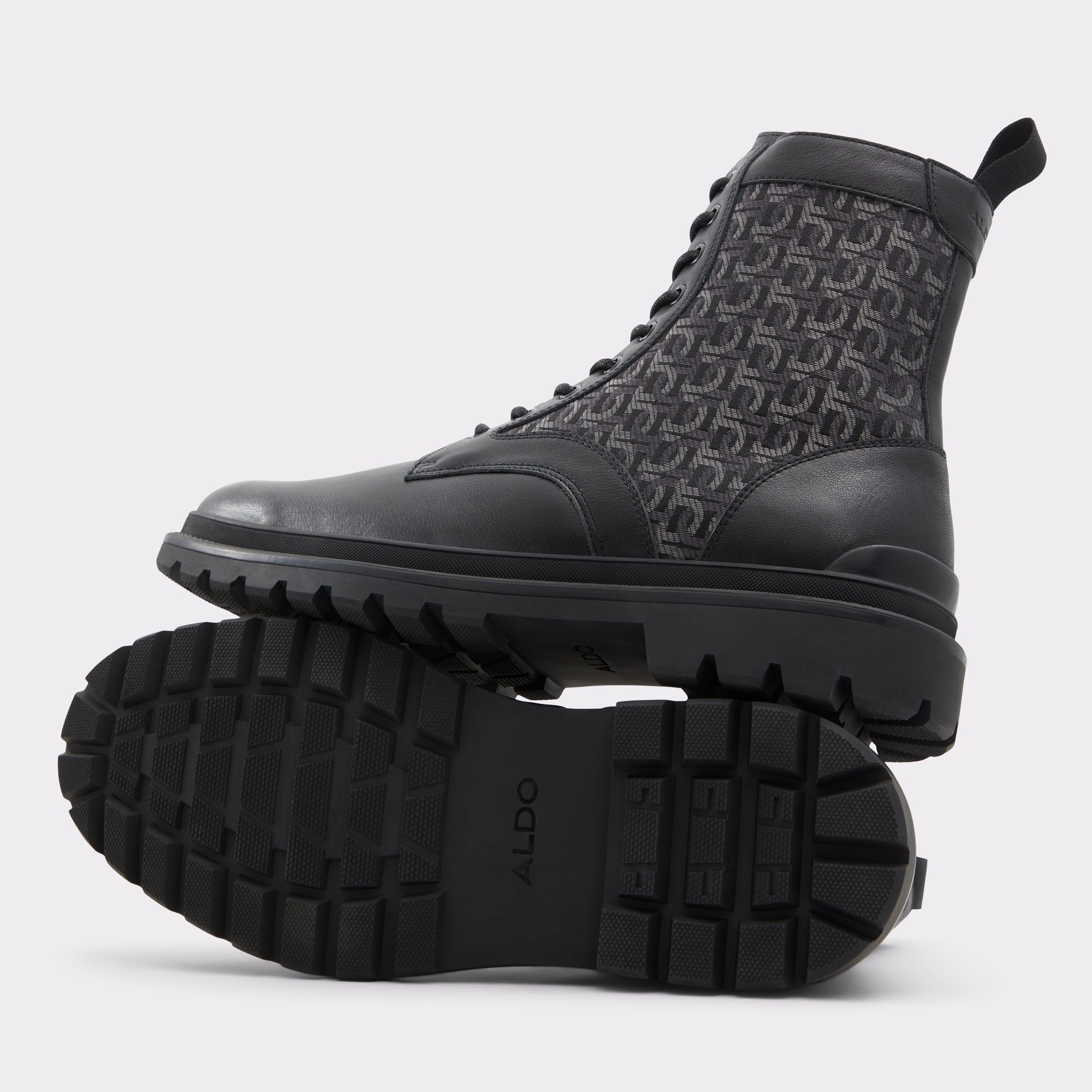 Muuler Black Men's Lace-Up Boots | ALDO US