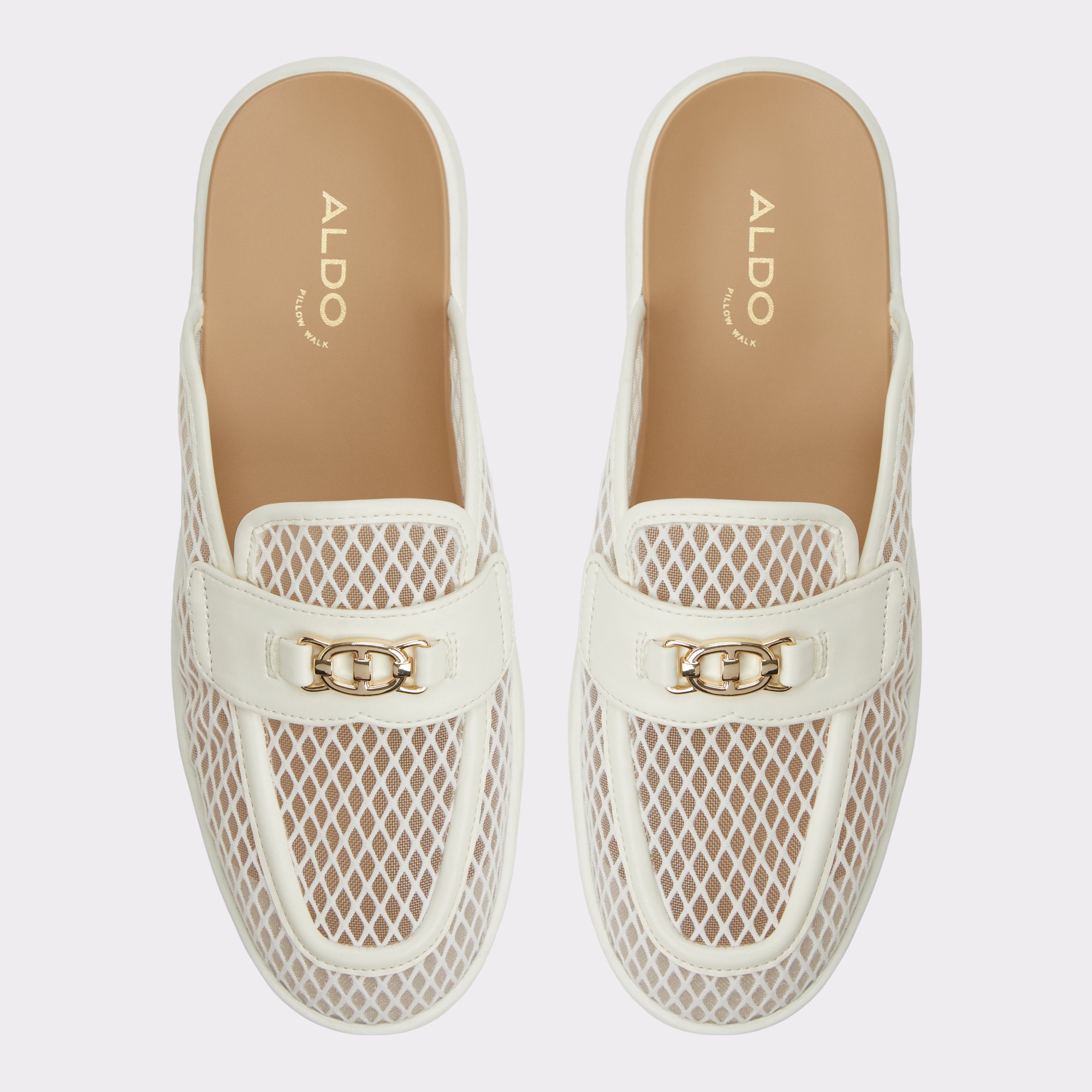 Myrelia Blanc Femmes Talons plats | ALDO Canada