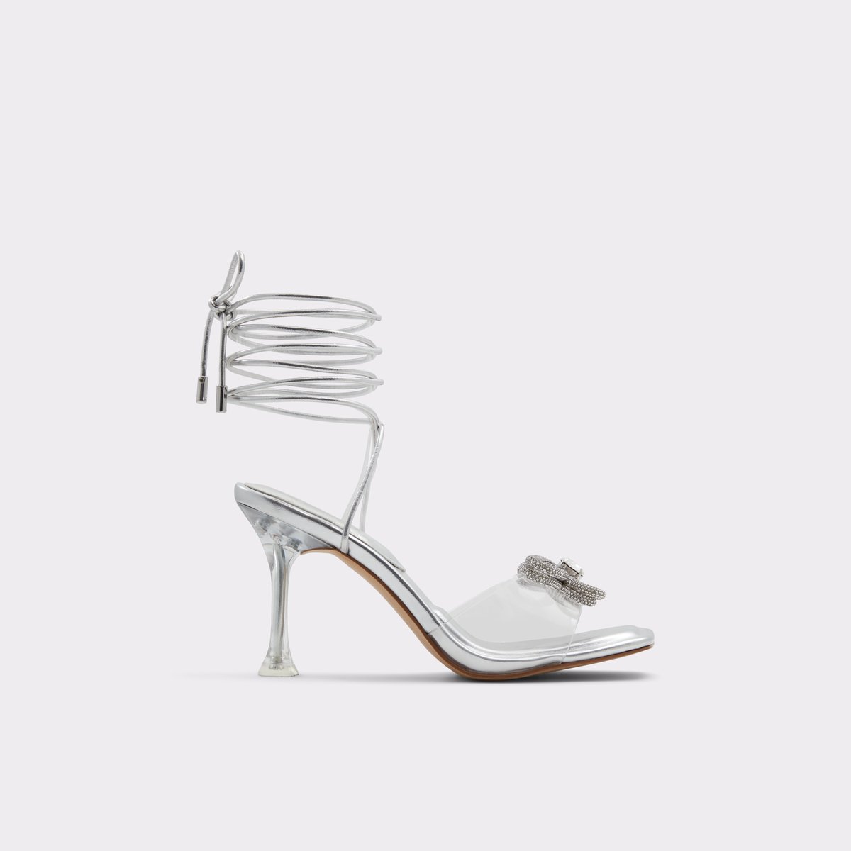 Nadeline Silver Women's Heeled sandals | ALDO Canada