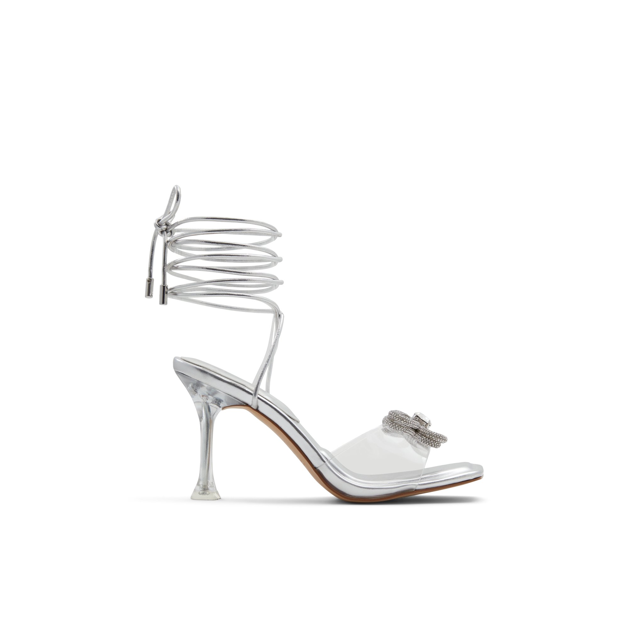 ALDO Nadeline - Women's Sandals Heeled - Silver