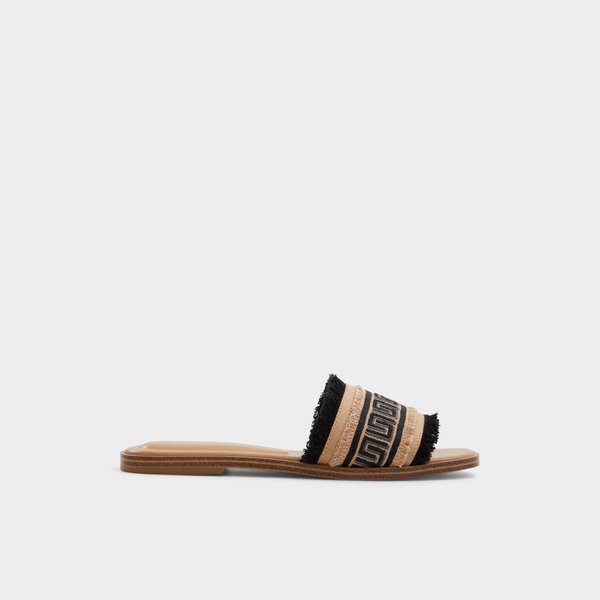 【ALDO】 ★フラット スライド サンダル ★ KATELINA ★ nalani_black_004-003-
