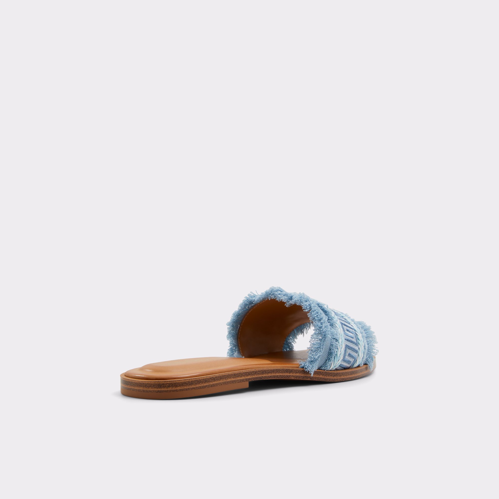 Nalani Medium Blue Women's Flat Sandals | ALDO Canada