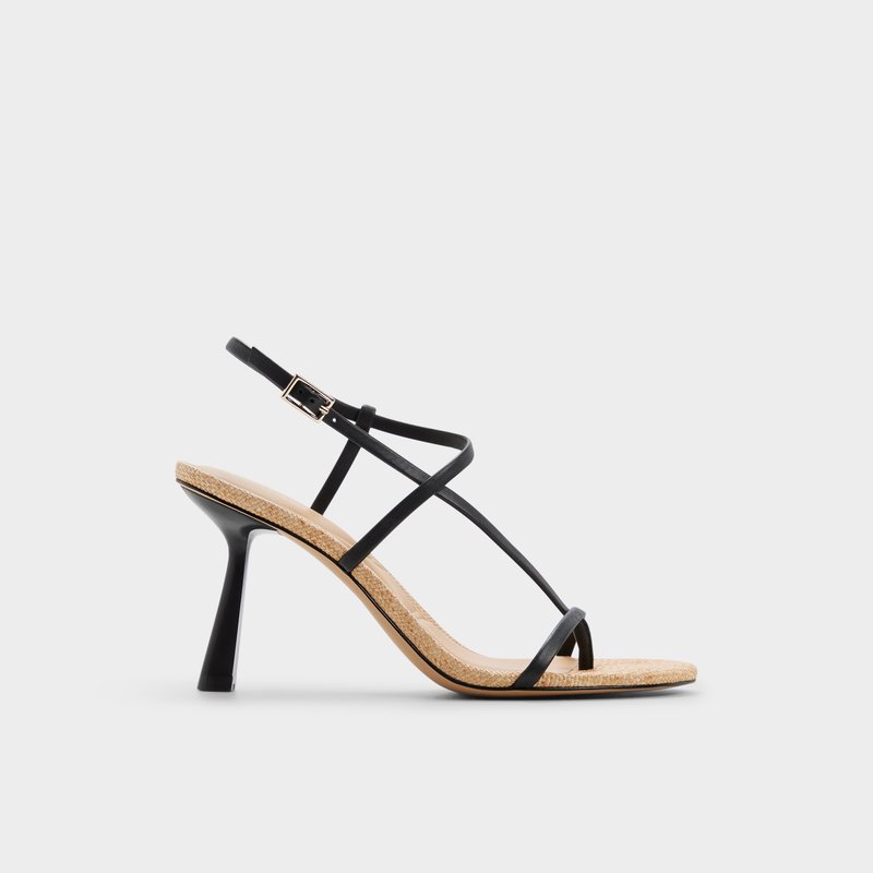 Nallia sandalia de mujer – 7, black combo