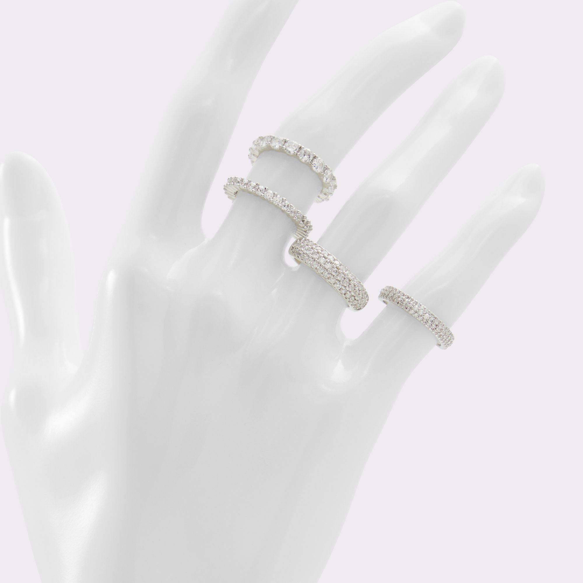 Nayla Silver/Clear Multi Women's Rings | ALDO Canada