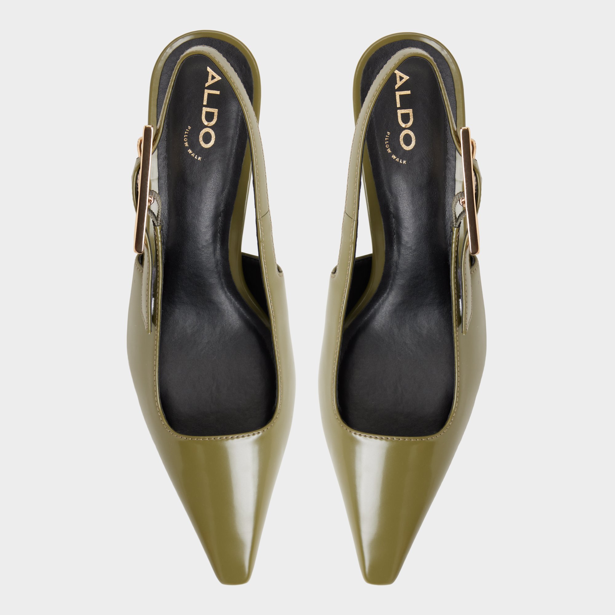 Nealie Kaki Femmes Talons bas | ALDO Canada