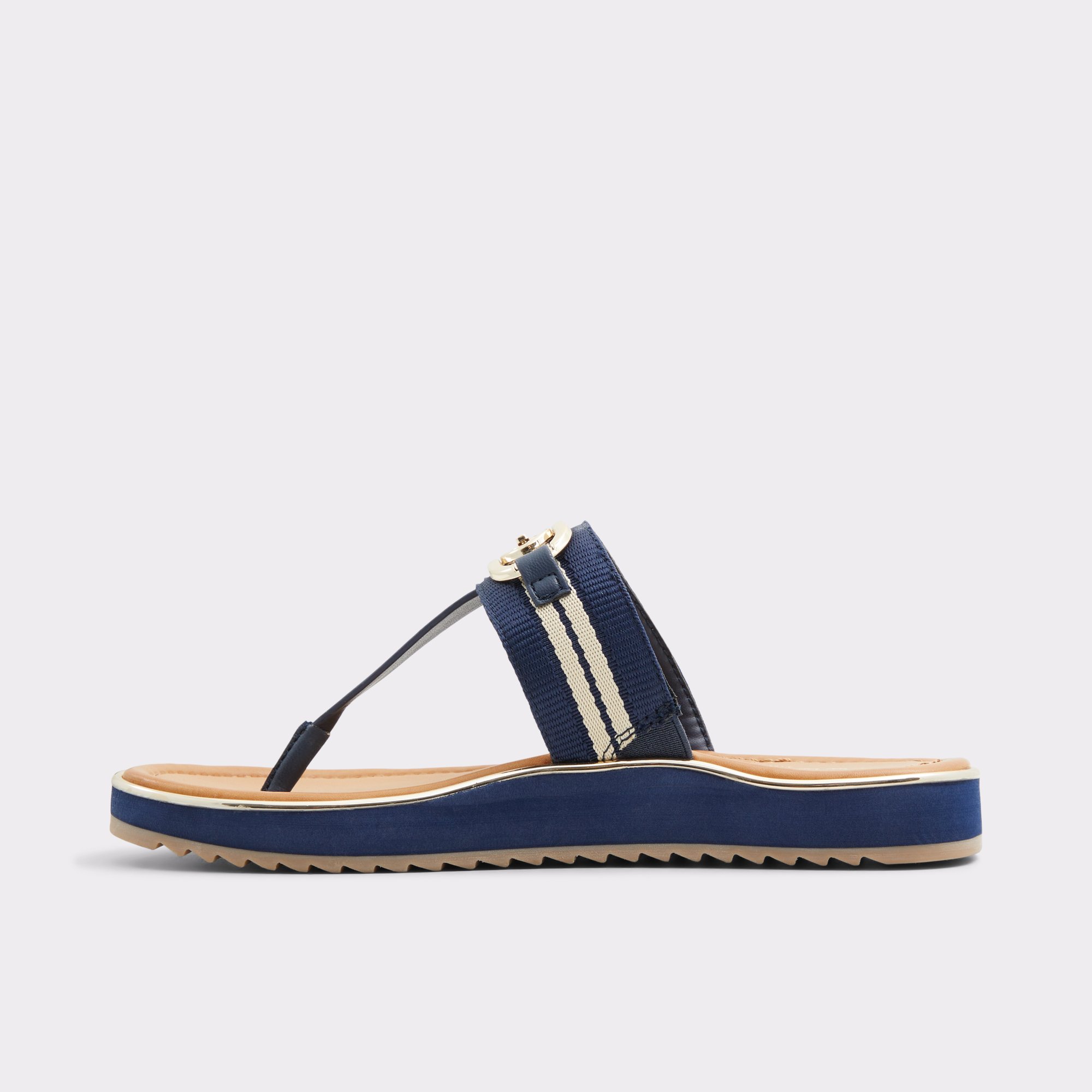 Nesien Dark Blue Women's Flats | ALDO Canada