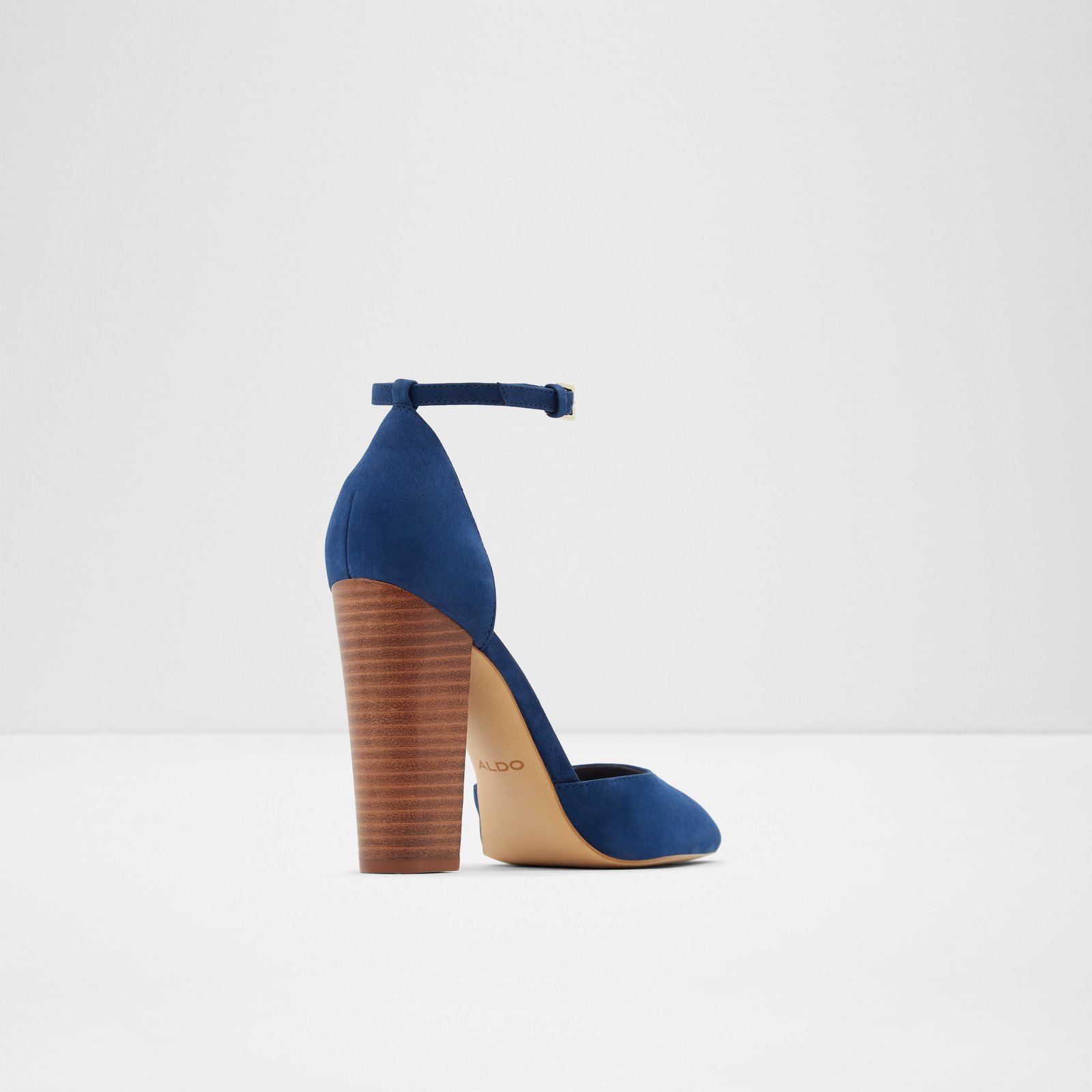 aldo navy blue heels