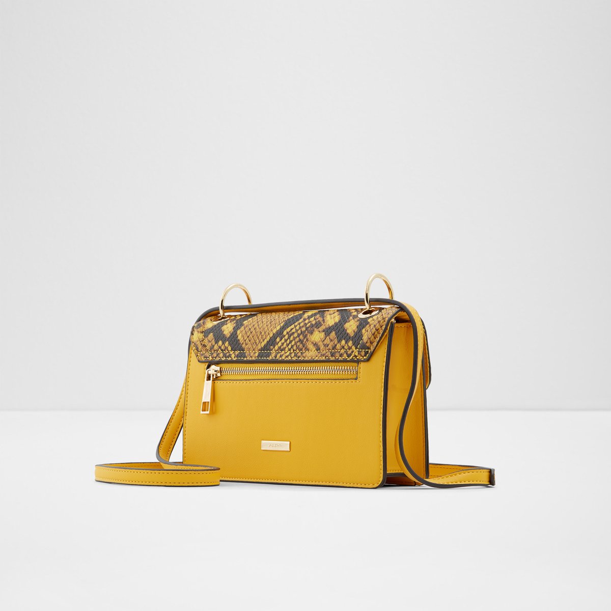 aldo yellow purse