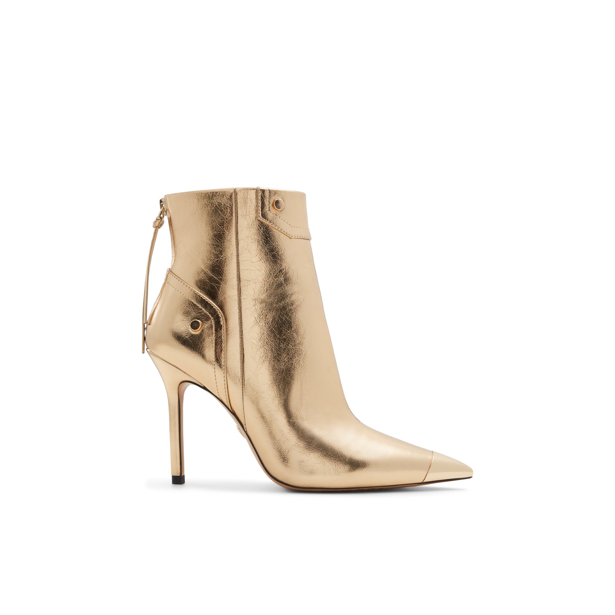 ALDO Nilita - Women's Ankle Boot - Gold, Size 5