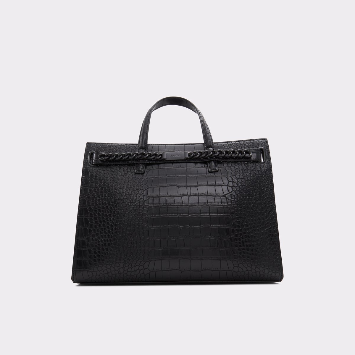 Buy ALDO Natural Womens Black Multi Synthetic Tote Handbag