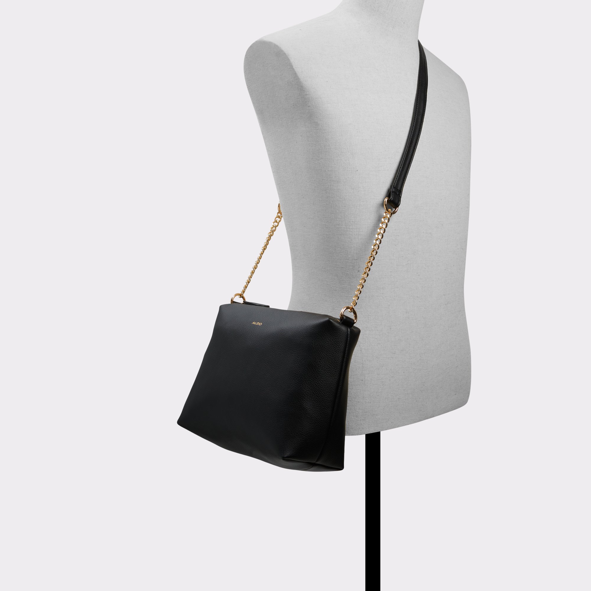 Buy ALDO Natural Womens Black Multi Synthetic Tote Handbag