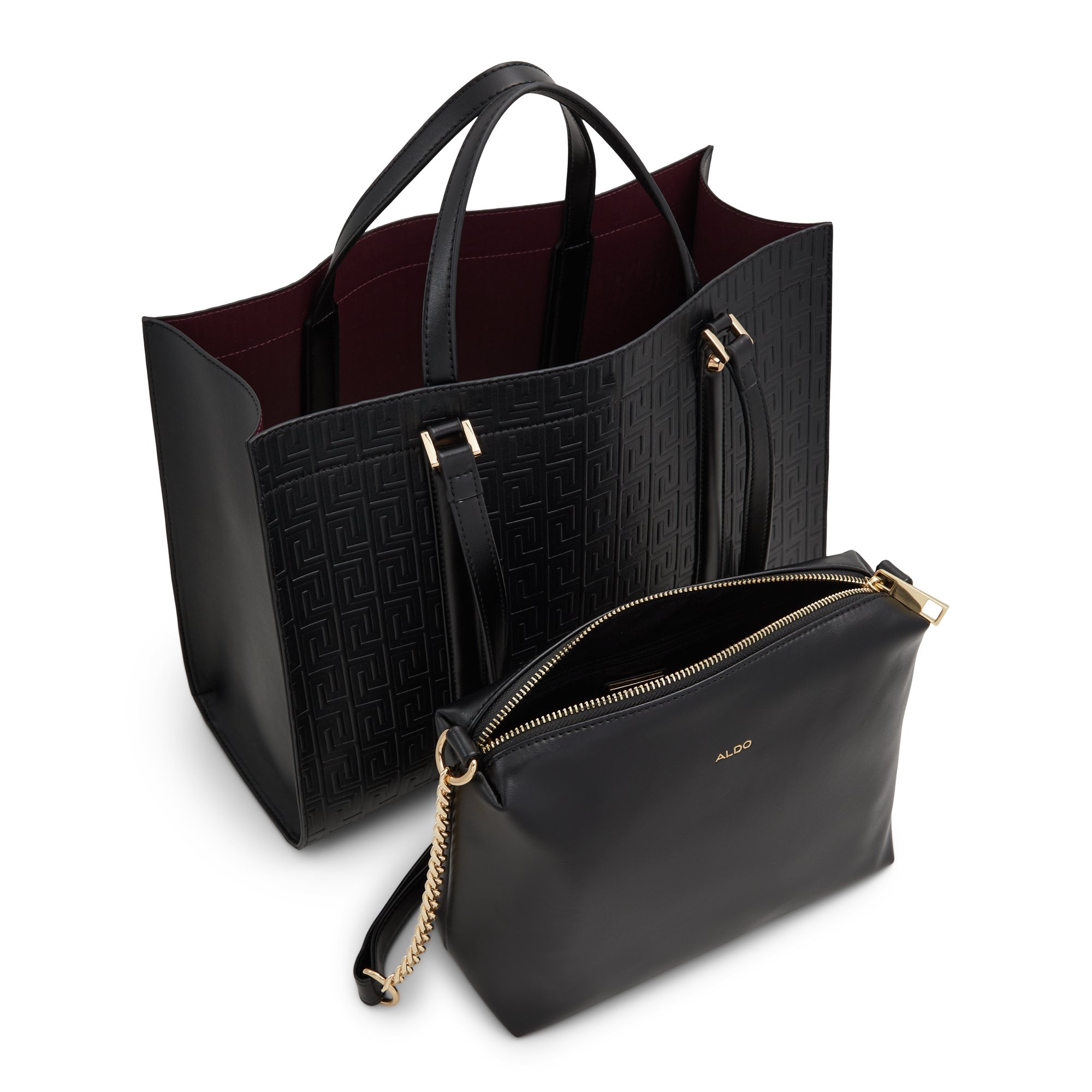ALDO Ninetonineex - Women's Handbags Totes - Black