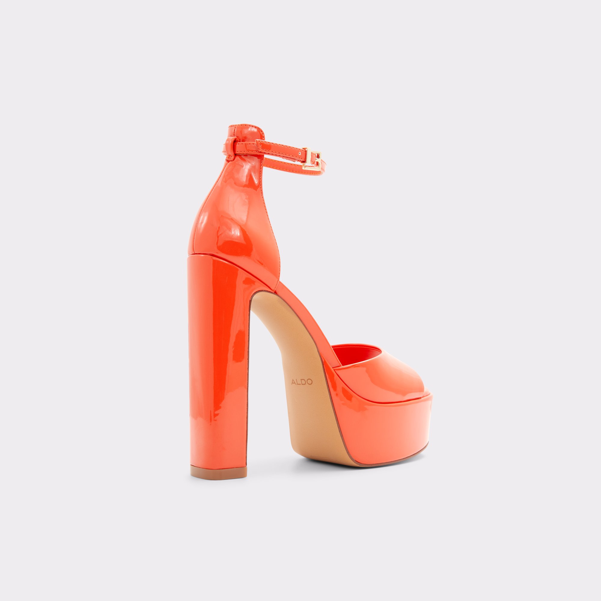 Nissa Bright Orange Women's Platform Sandals | ALDO Canada