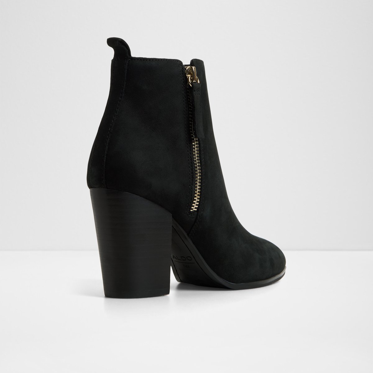 Noemieflex Black Leather Nubuck Women's 
