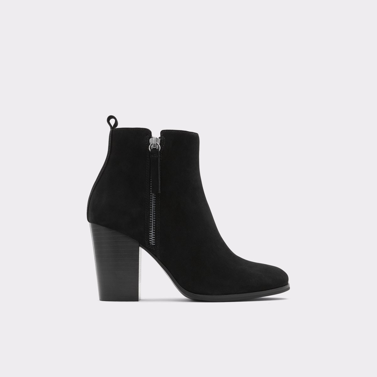 Noemieflex Black Leather Nubuck Women's Ankle Boots | ALDO US