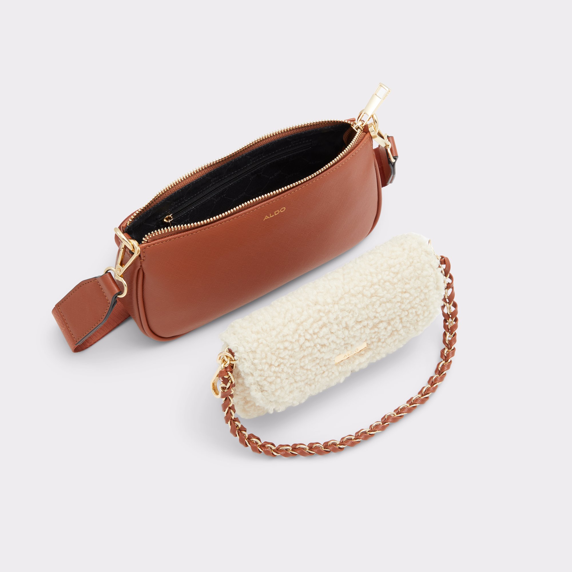 Women’s Athena calf leather shoulder bag – C101