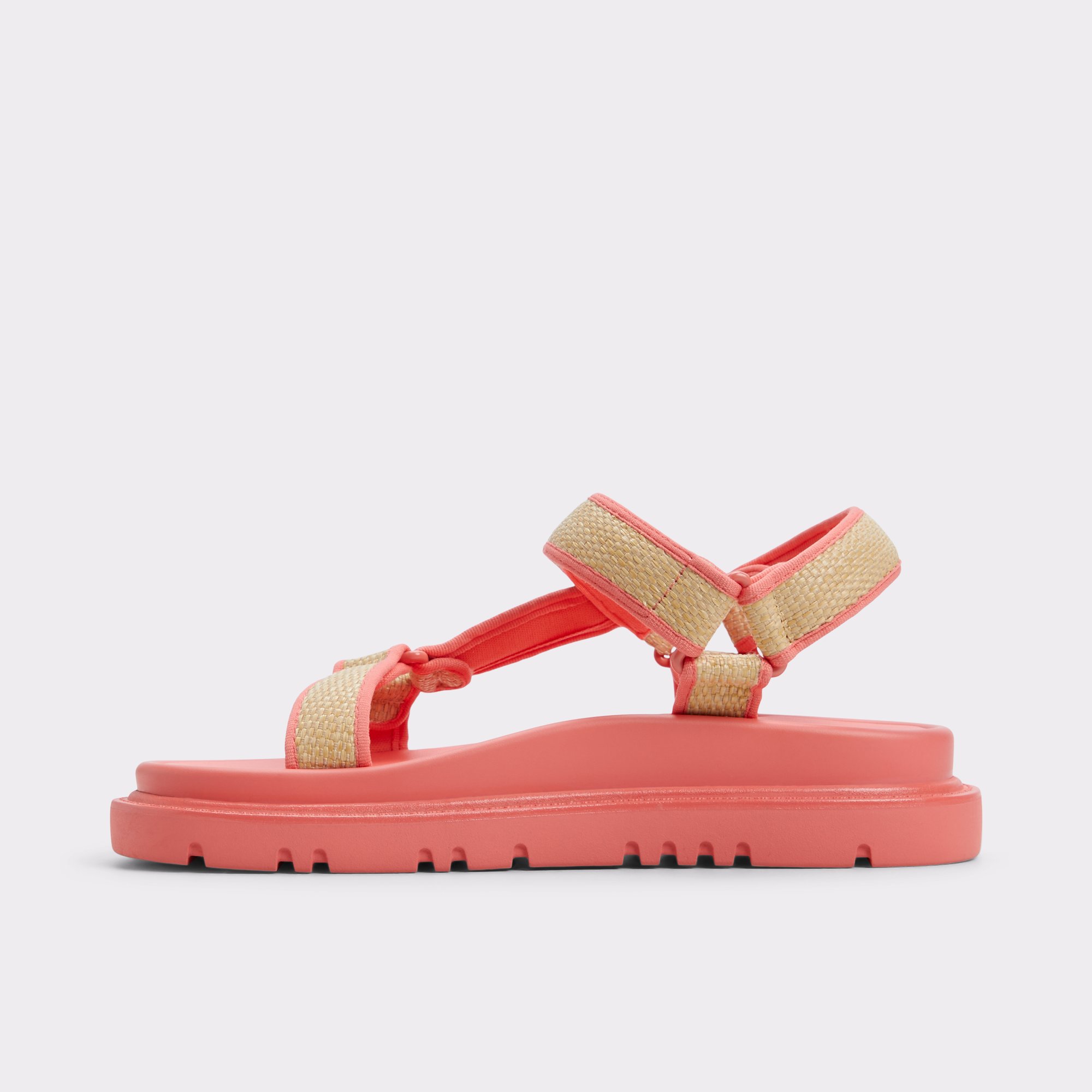 Oceana Corail Femmes Sandales a assise plantaire | ALDO Canada