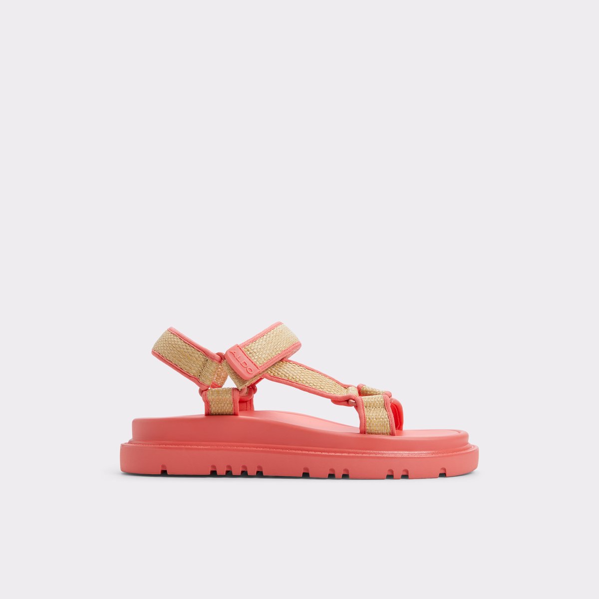 Oceana Corail Femmes Sandales a assise plantaire | ALDO Canada