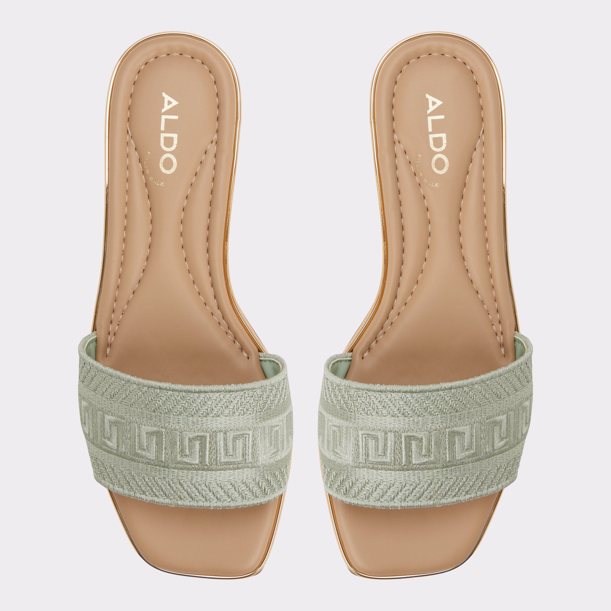 Oceania-xt Other Green Women's Flats | ALDO US