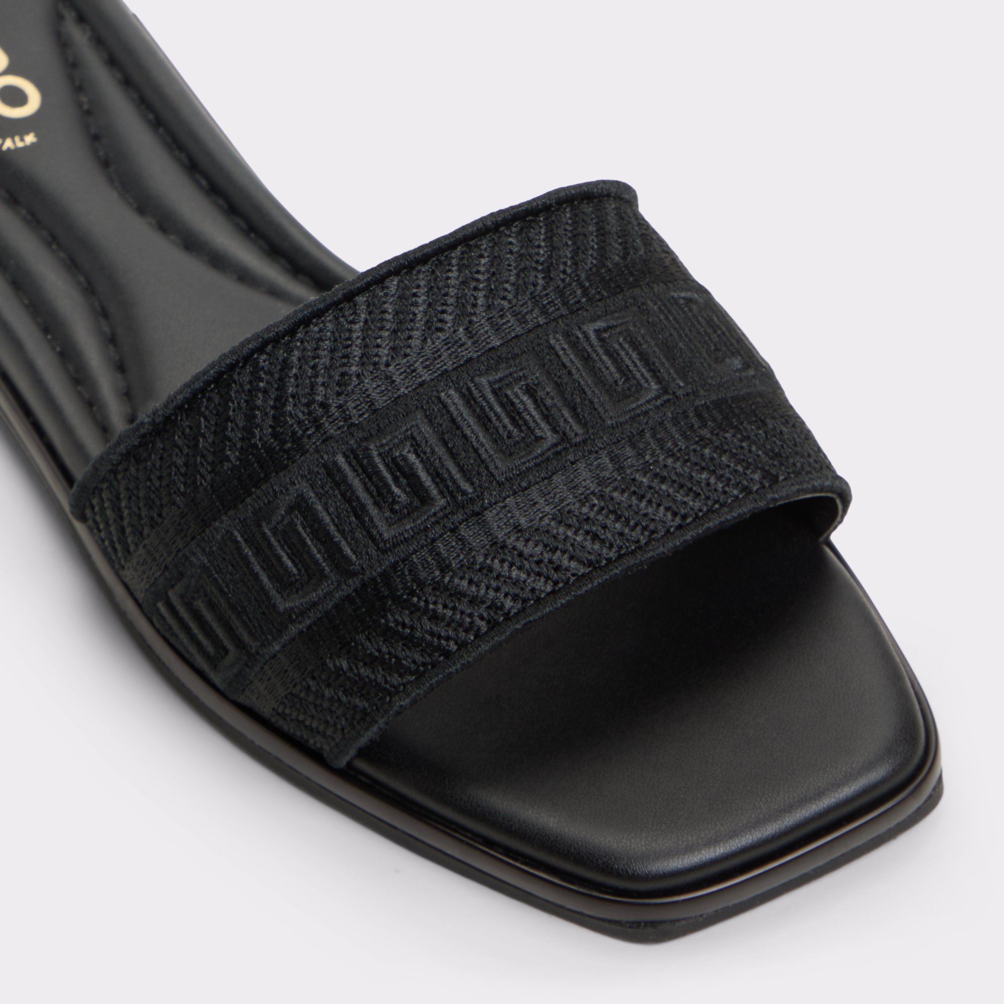 Oceania Black Women's Flat Sandals | ALDO US