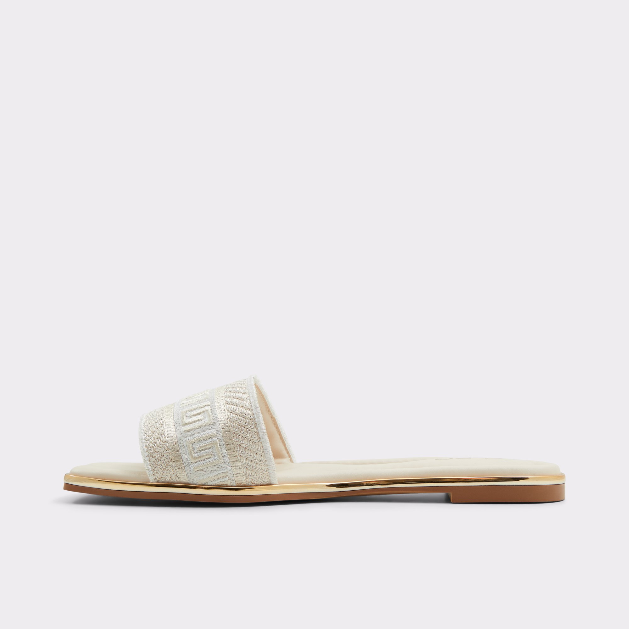 Oceania Other Beige Women's Flat Sandals | ALDO Canada