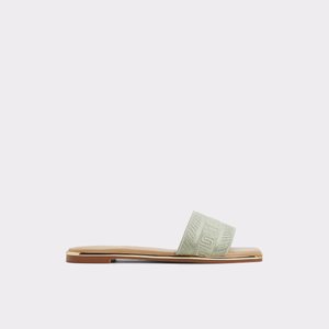 【ALDO】上品 スライドフラット サンダル Oceania Oceania Gold Women's Flat Sandals | ALDO US