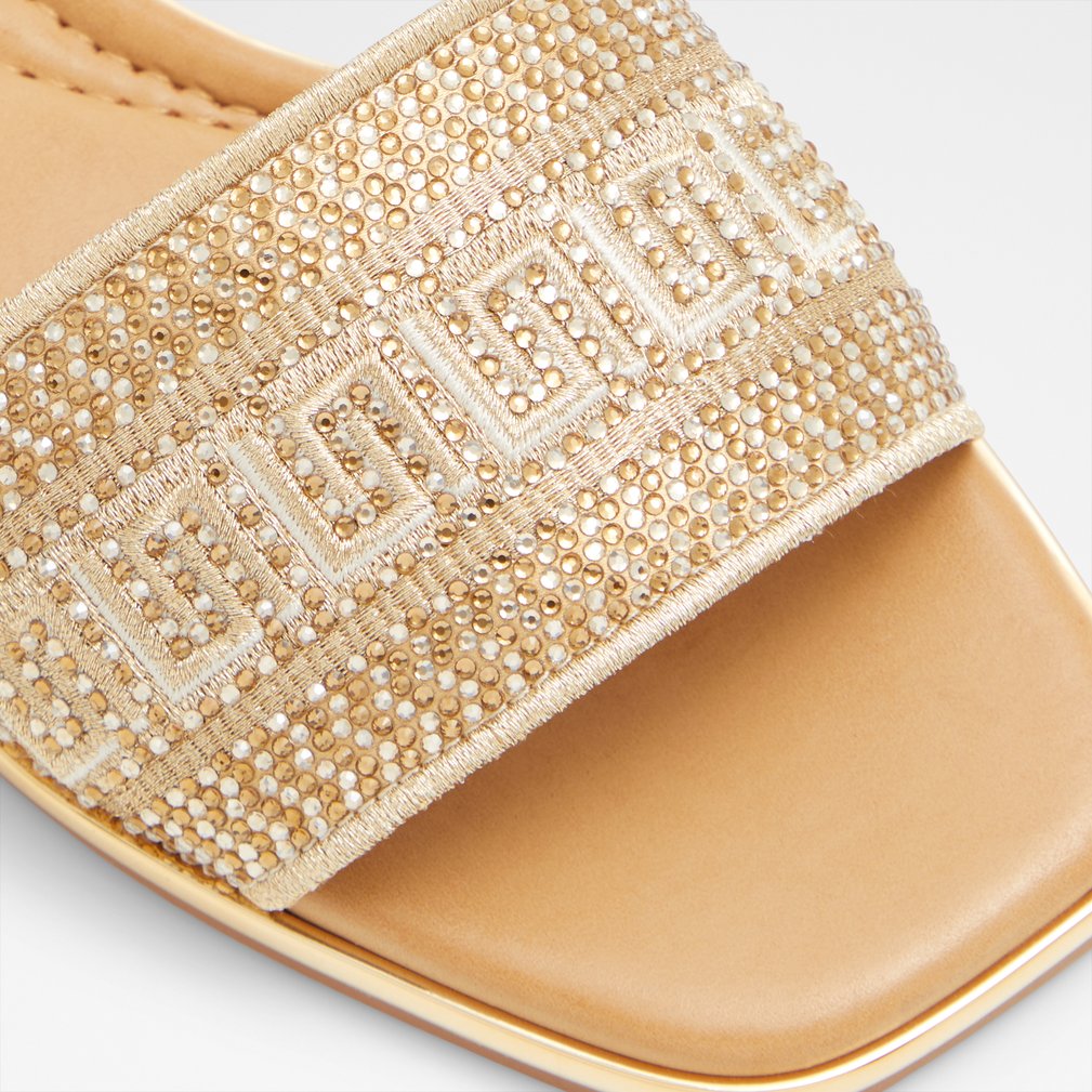 【ALDO】上品 スライドフラット サンダル Oceania Oceania Other Beige Women's Flats | ALDO US