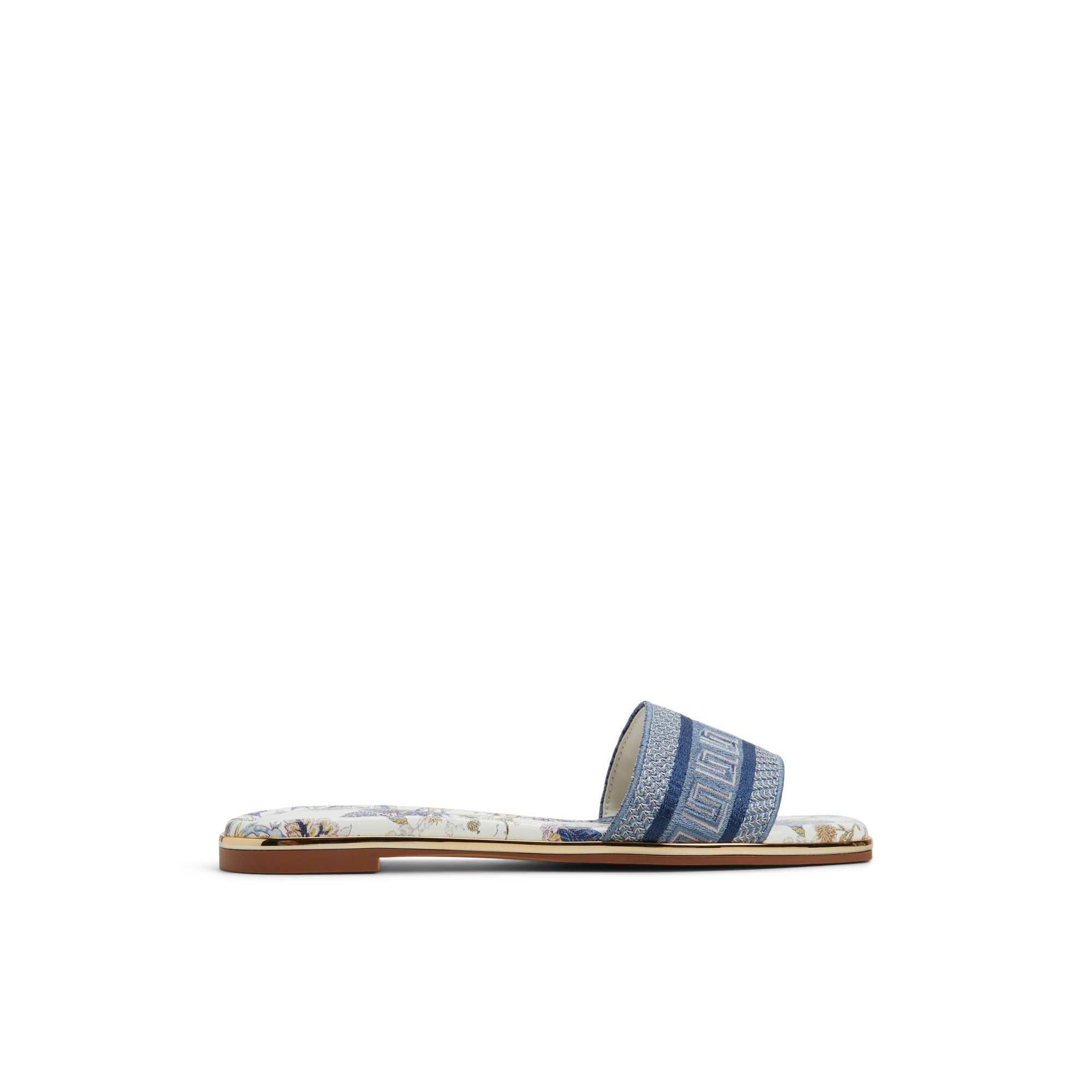 ALDO Oceania - Women's Flat Sandals - Multi Woven Textile, Size 12